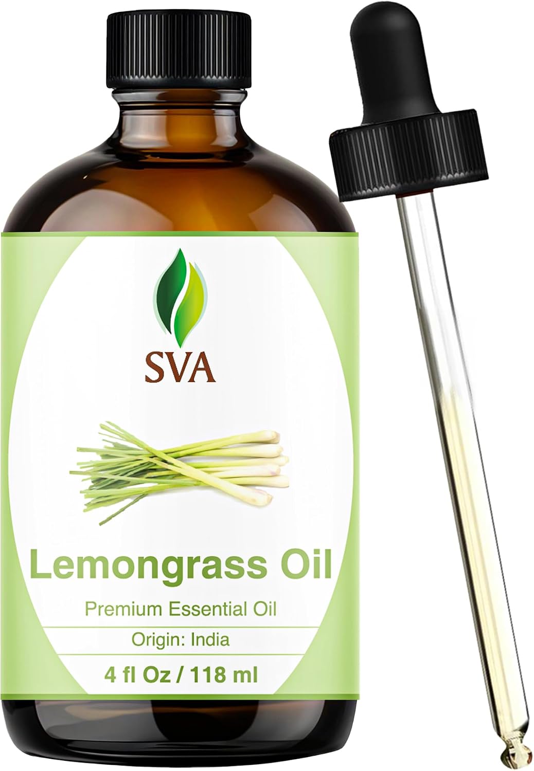 Detalle de SVA Lemongrass Essential Oil 4 fl oz