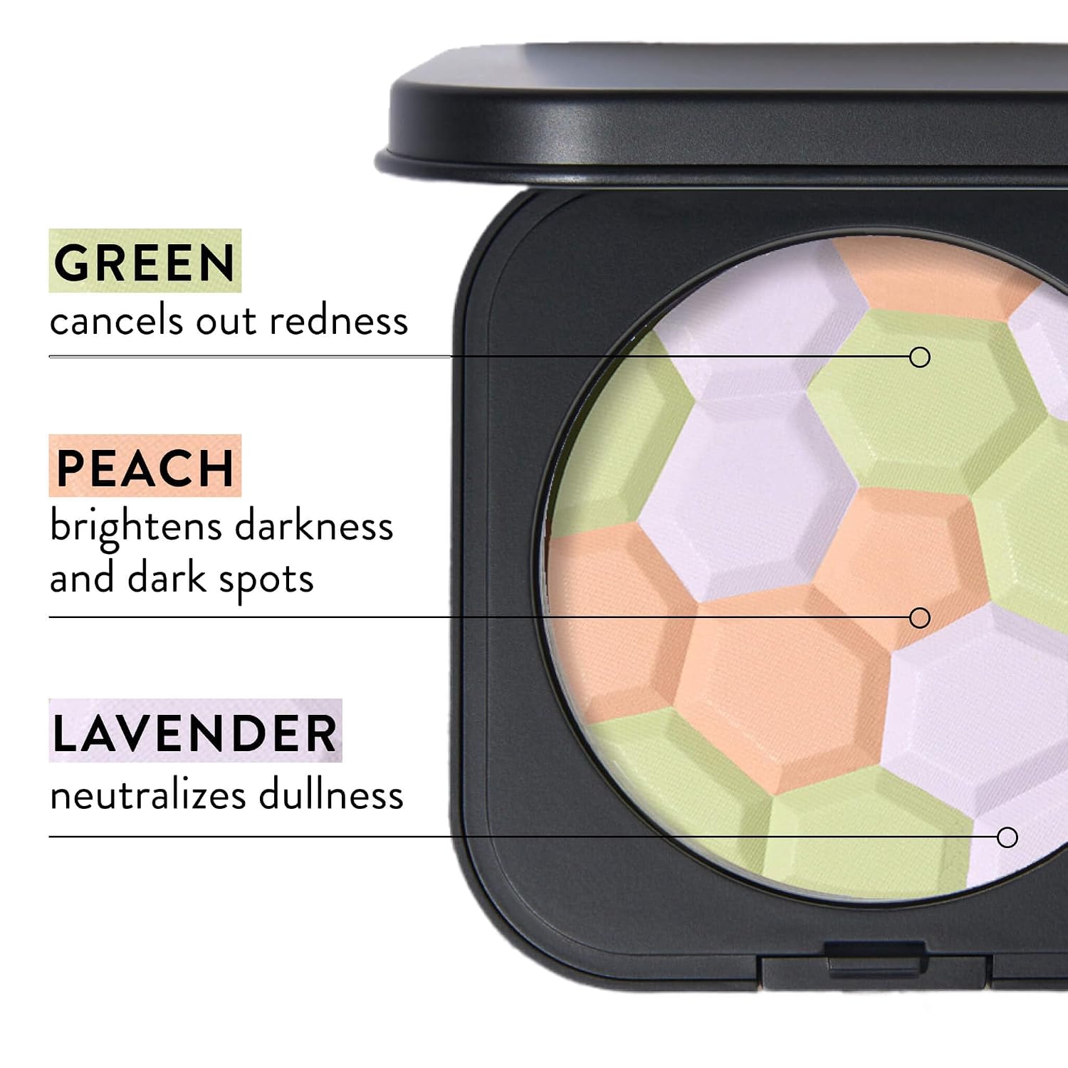 Thumbnail 3 de Laura Geller New York Filter Finish Pressed Neutralizing Setting Powder (Universal) – Color Correcting for Even Tone