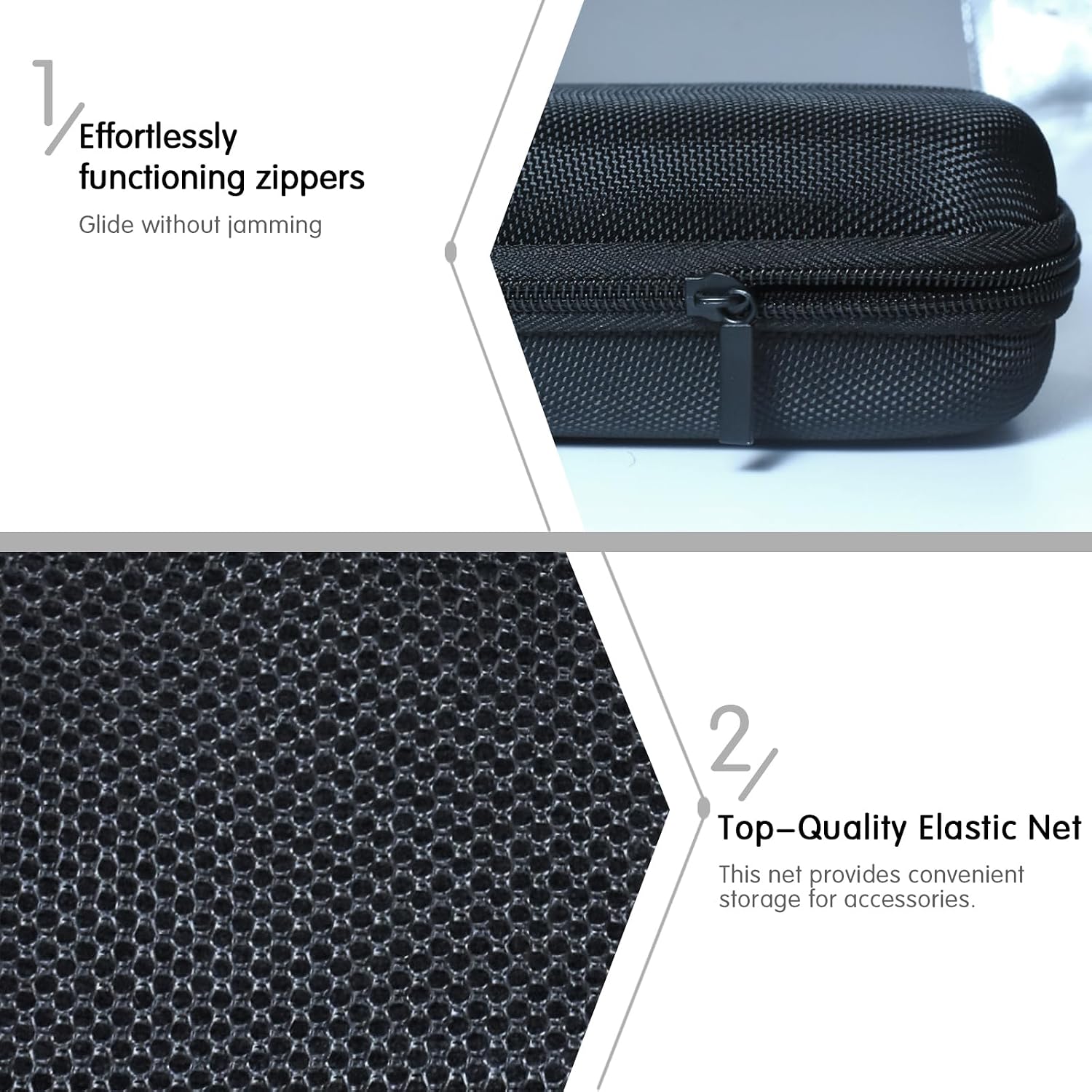 Thumbnail 3 de Schutztasche Hülle für JBL GO 4 / GO 3 Bluetooth-Lautsprecher (EVA, stoßfest & wasserabweisend) – Schwarz