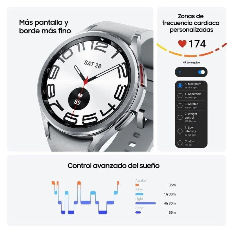 Thumbnail 2 de Samsung Galaxy Watch6 Classic 47mm Negro