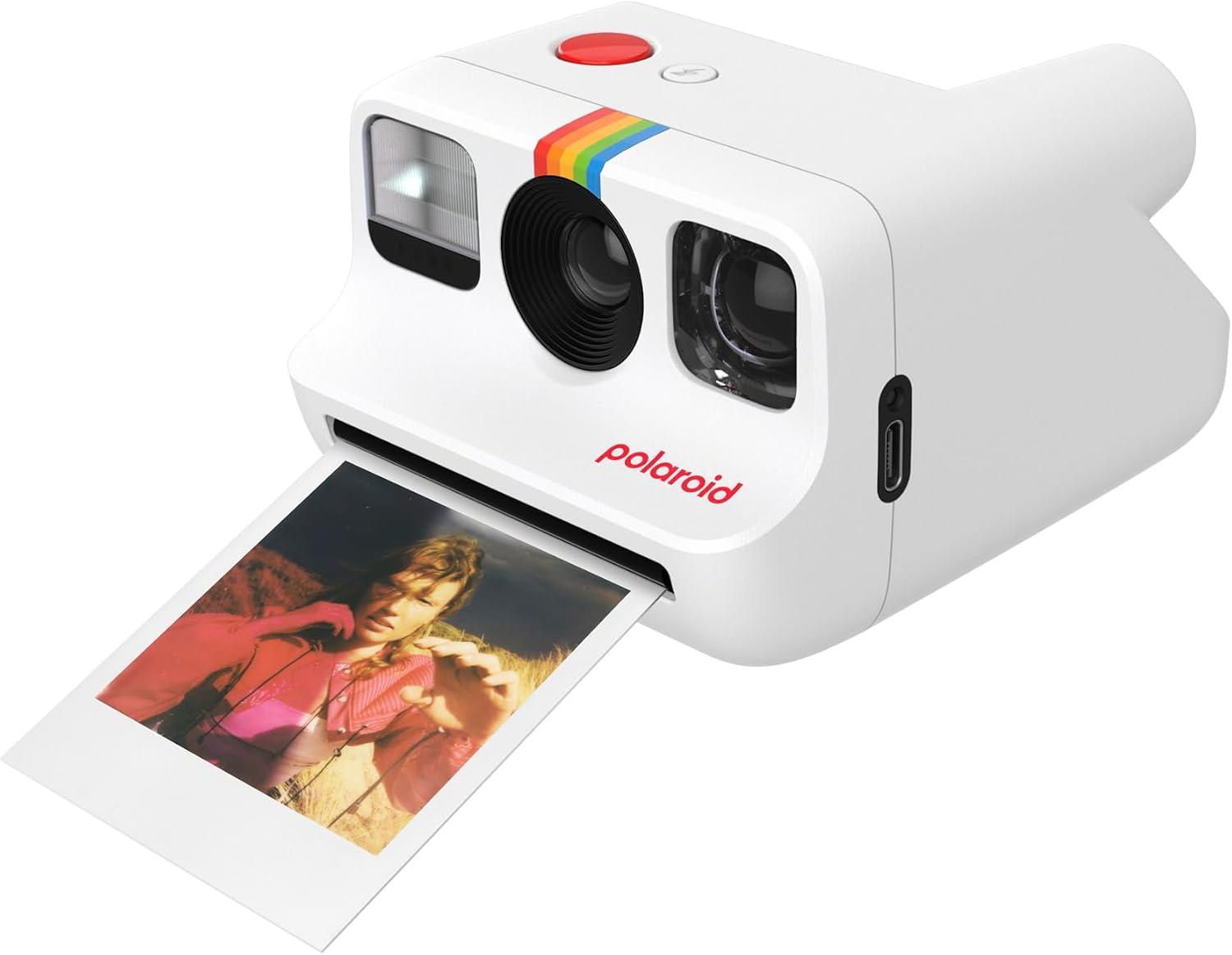 Thumbnail 1 de Polaroid Go Generation 2: Mini Instant Camera + Film Bundle (16 Photos Included) — White