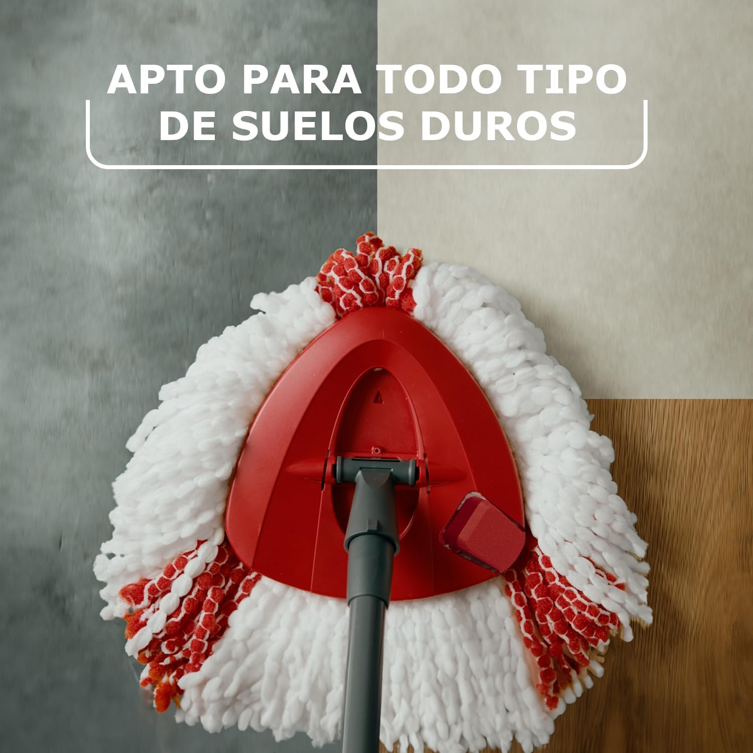 Detalle de Vileda Recambio Turbo pack doble — 99% bacterias solo con agua