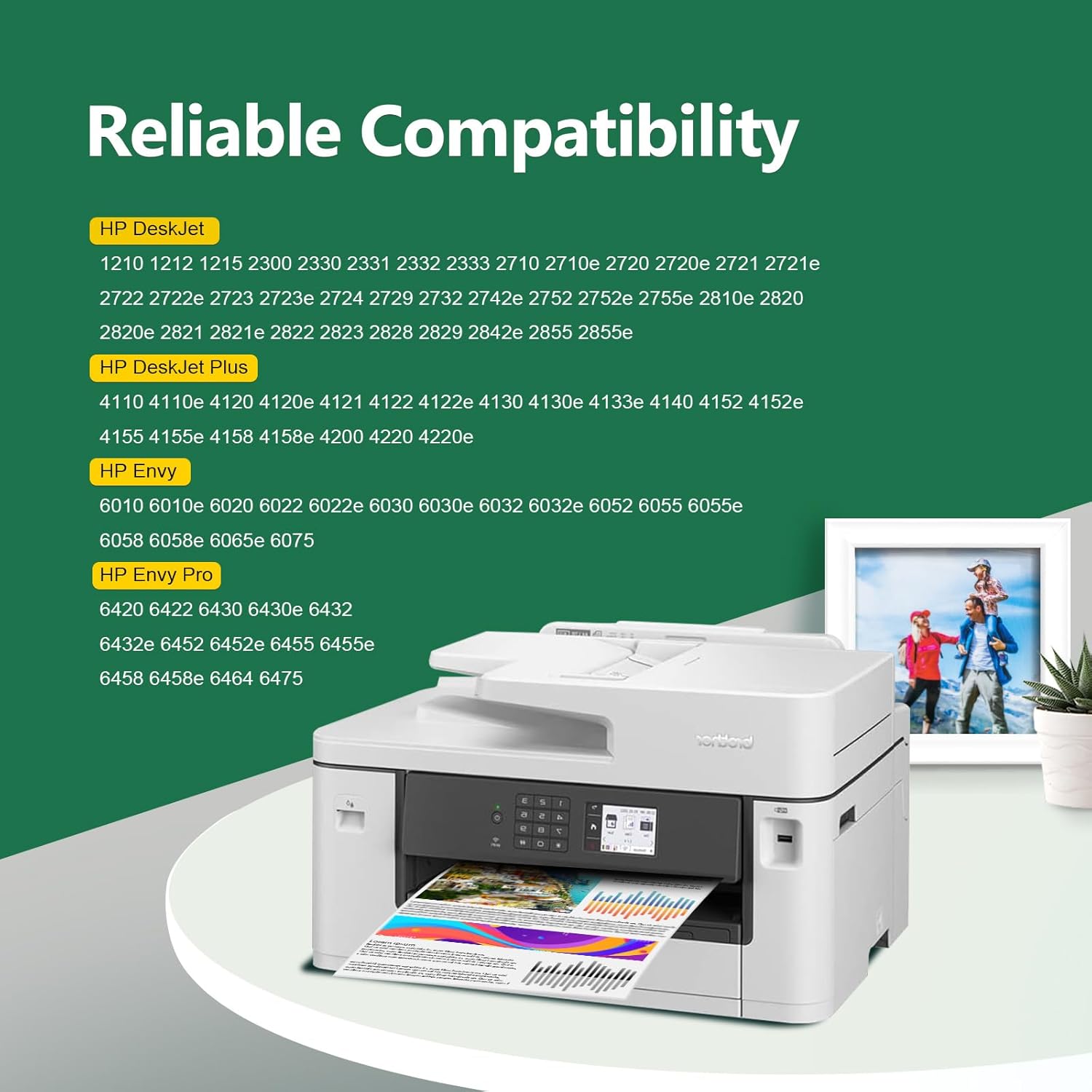 Thumbnail 2 de KINGJET 305XL Remanufactured Ink Cartridges for HP 305 – Black & Colour 2-Pack