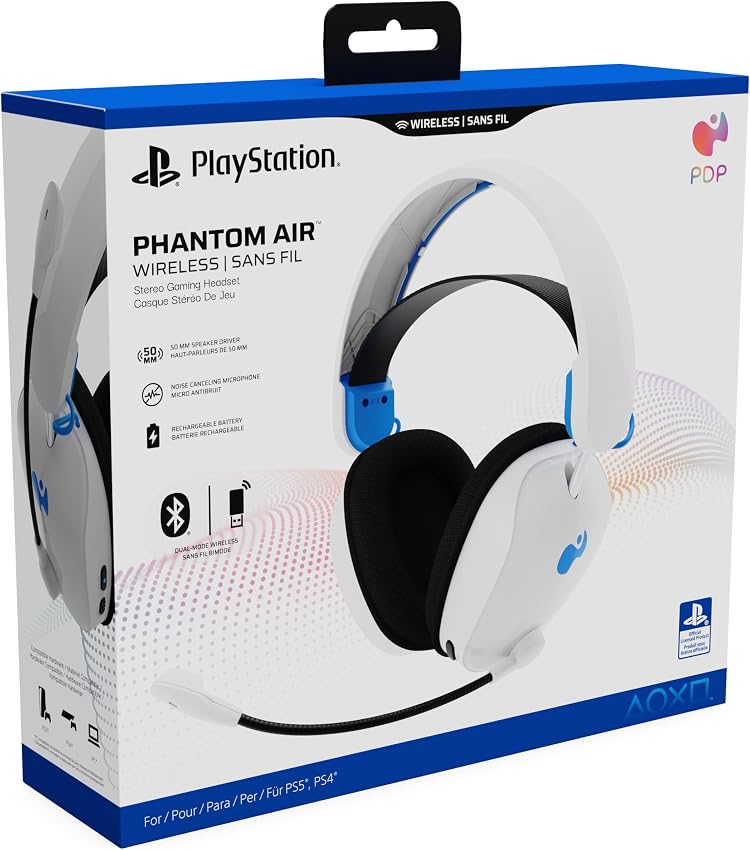 Detalle 2 de PDP Phantom Wireless Headset sonido 50 mm 40 h