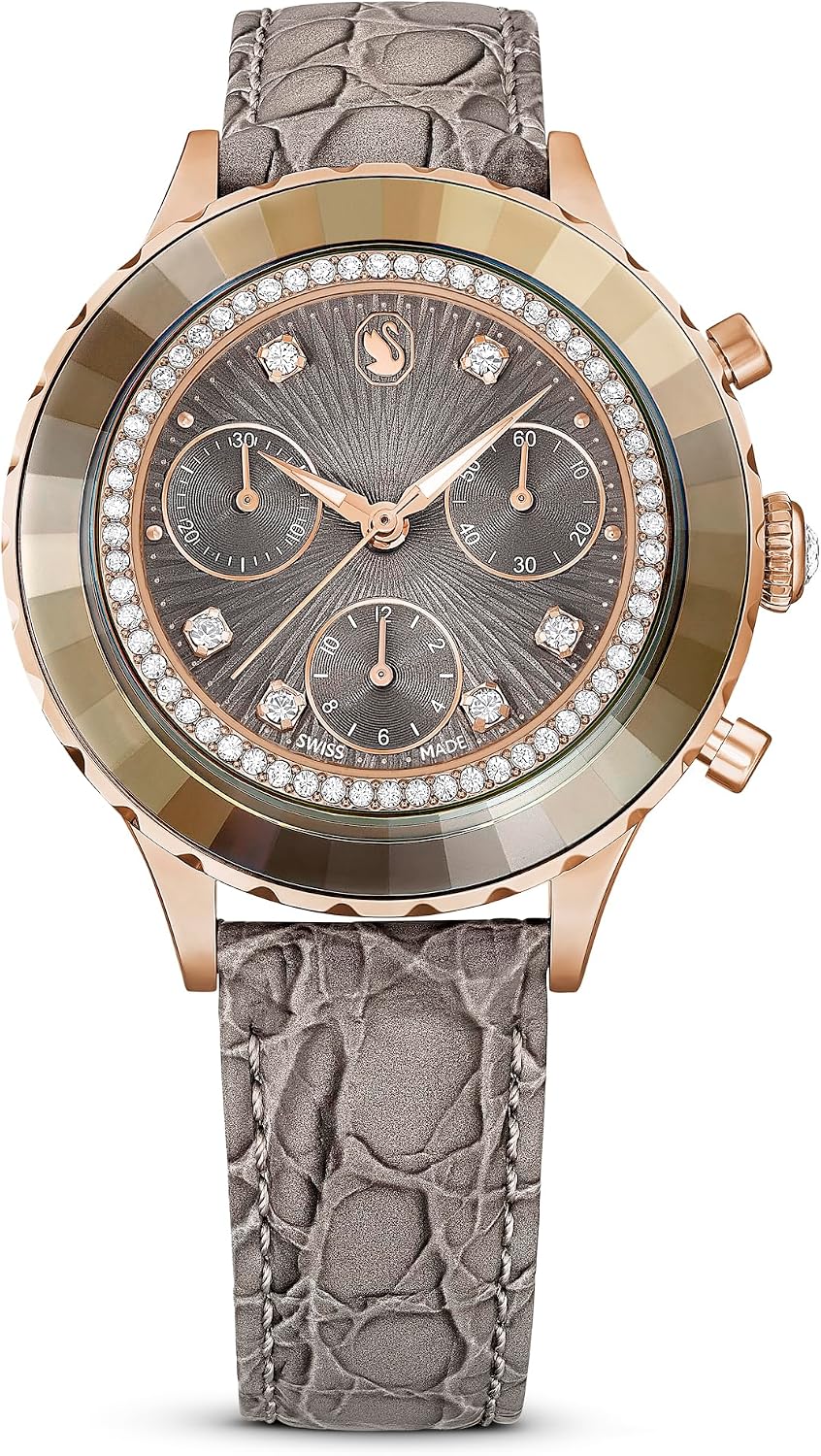 Detalle 1 de Swarovski Octea Chrono Uhr Roségold 37 mm