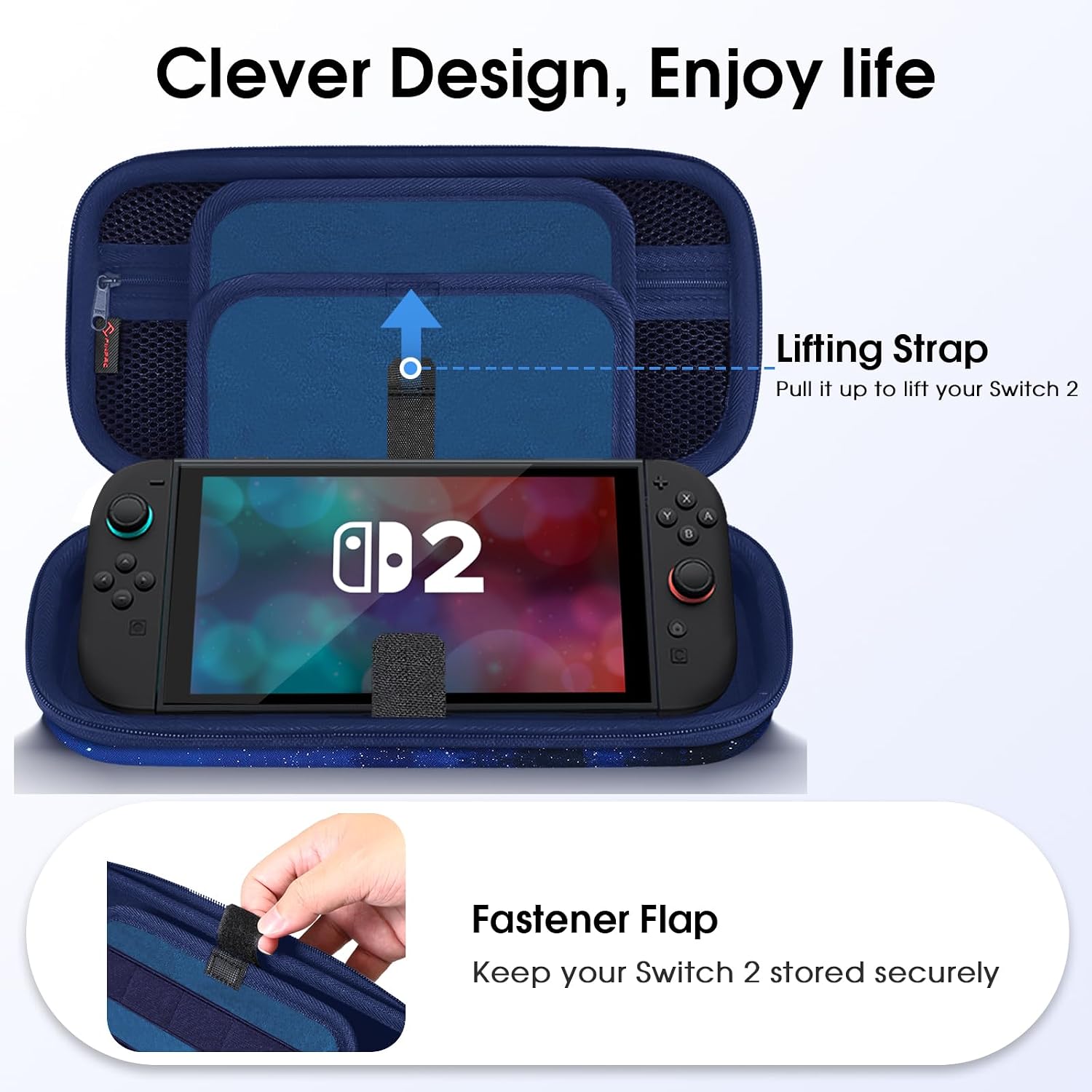 Thumbnail 3 de FINTIE Tasche für Nintendo Switch 2 (2025) – Tragetasche mit Kartenfach