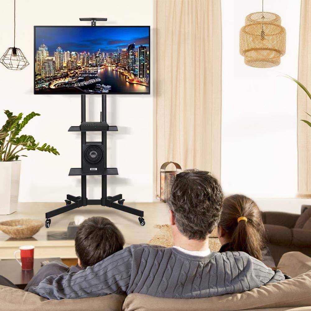 Thumbnail 2 de Yaheetech Soporte TV Pie Ruedas 110-160 cm