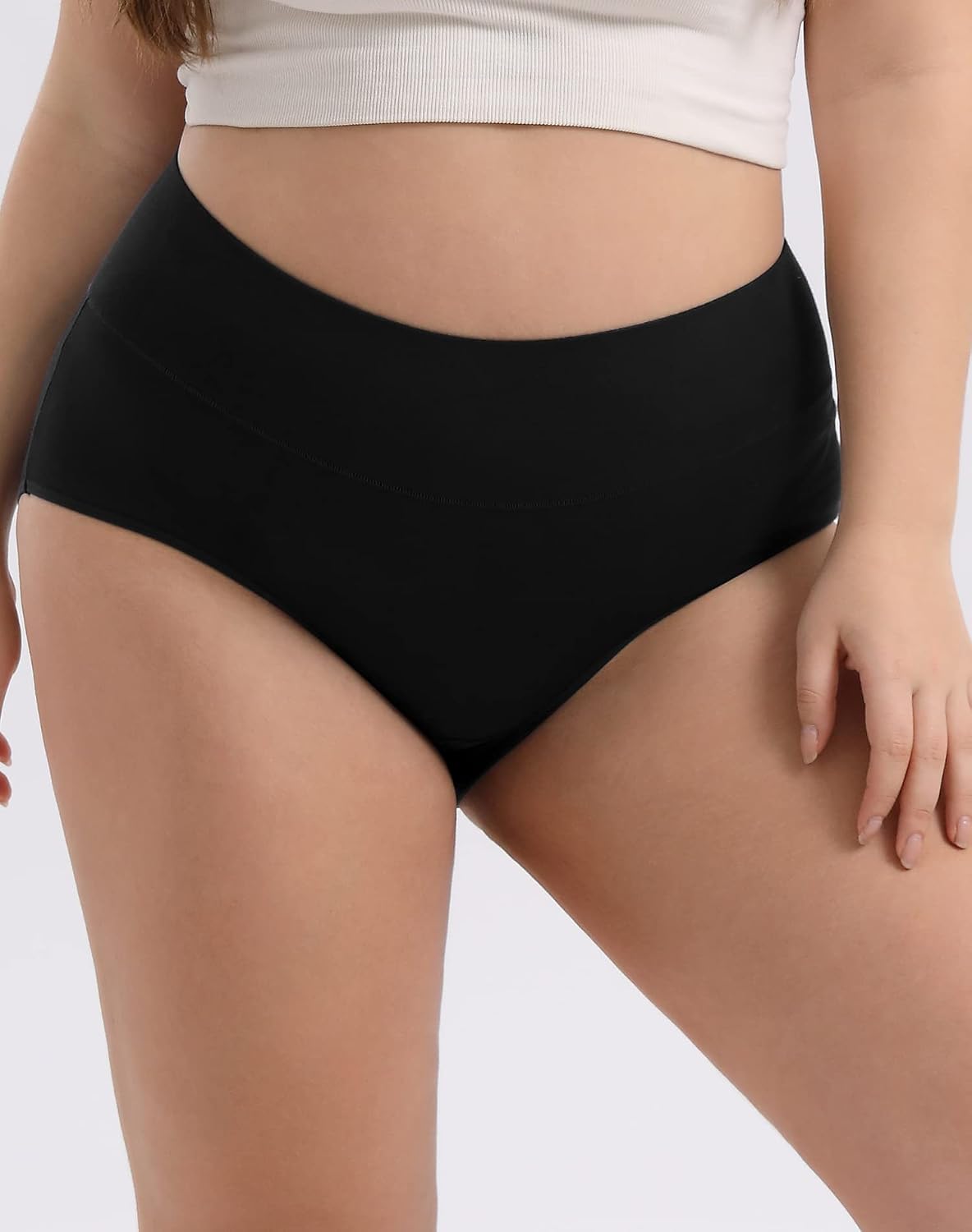 Detalle de INNERSY Taillenslip High Waist 44-62, 4er Pack