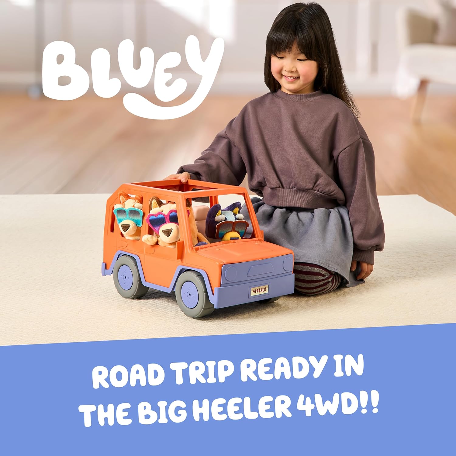 Detalle 2 de Bluey Big Heeler 4WD Car for Kids