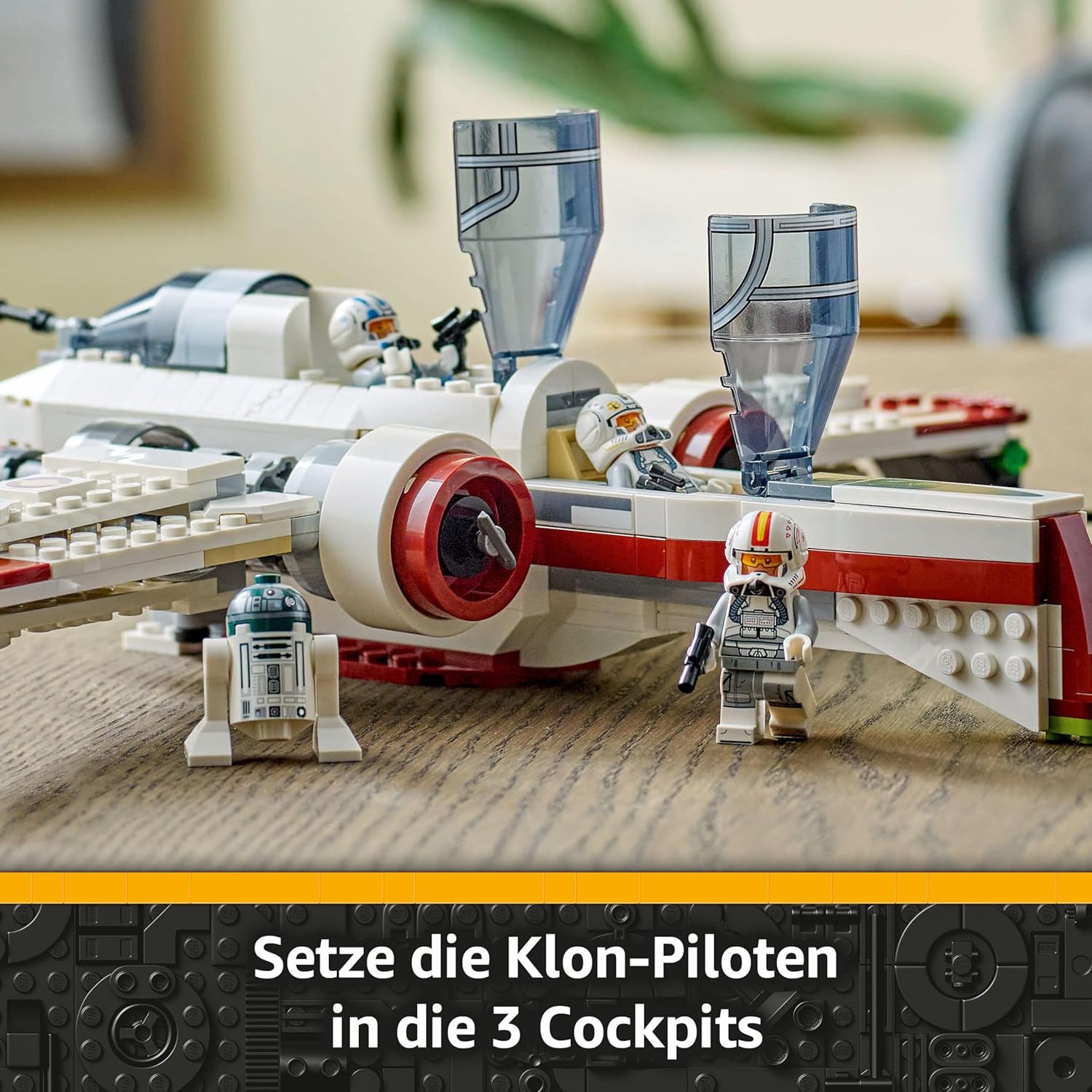 Thumbnail 2 de LEGO Star Wars 75402 ARC-170 Starfighter – Sammlerstück mit Klon-Piloten und R4-P44 (ab 9 Jahren)