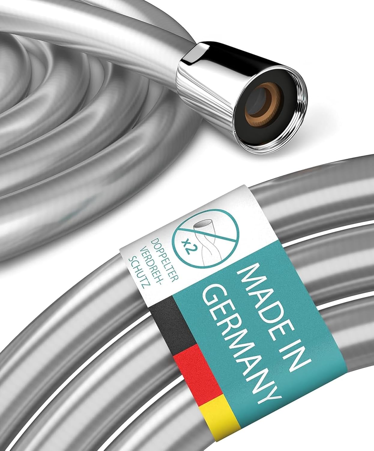 Detalle de Engelbach Duschschlauch 1,25 m für 1/2 Zoll
