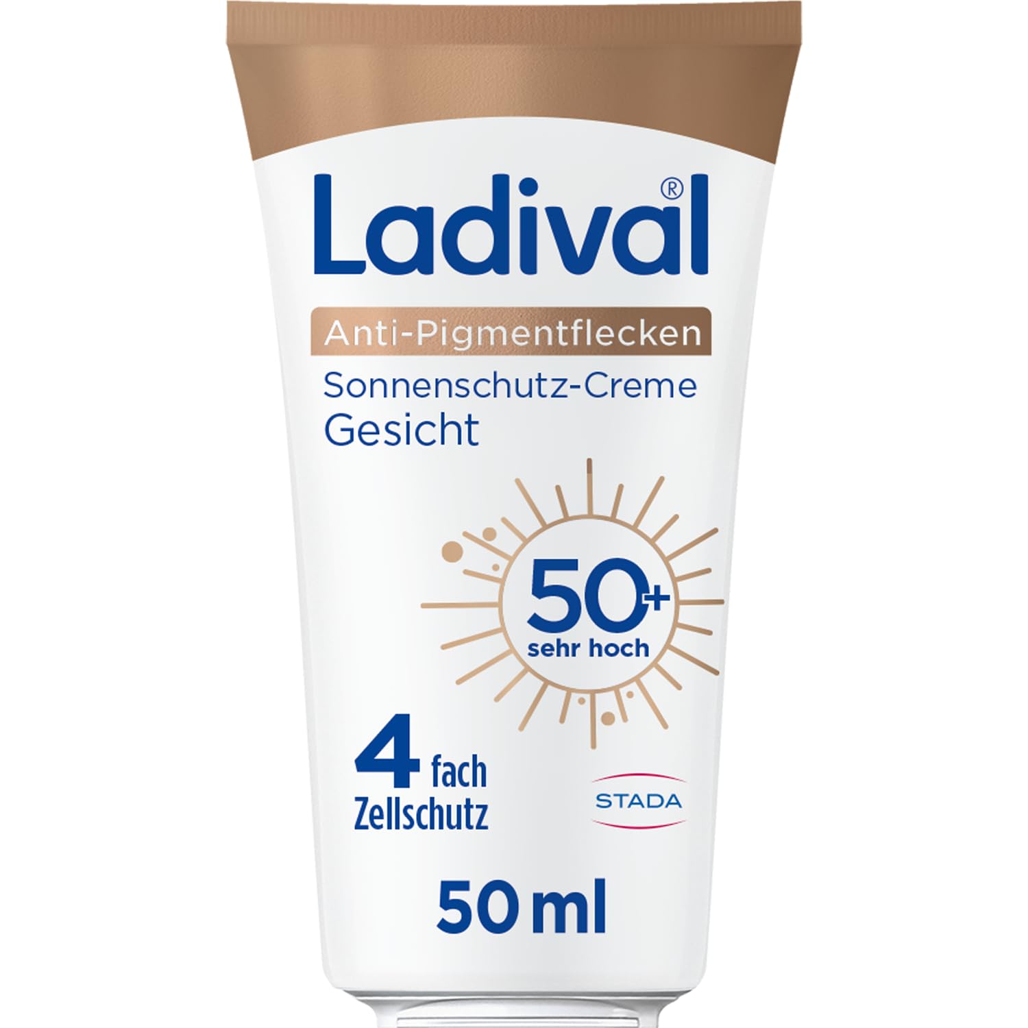 Detalle de LADIVAL Sonnenschutz Lotion LSF 50 für trockene Haut – wasserfeste Sonnencreme bei Neurodermitis-Neigung