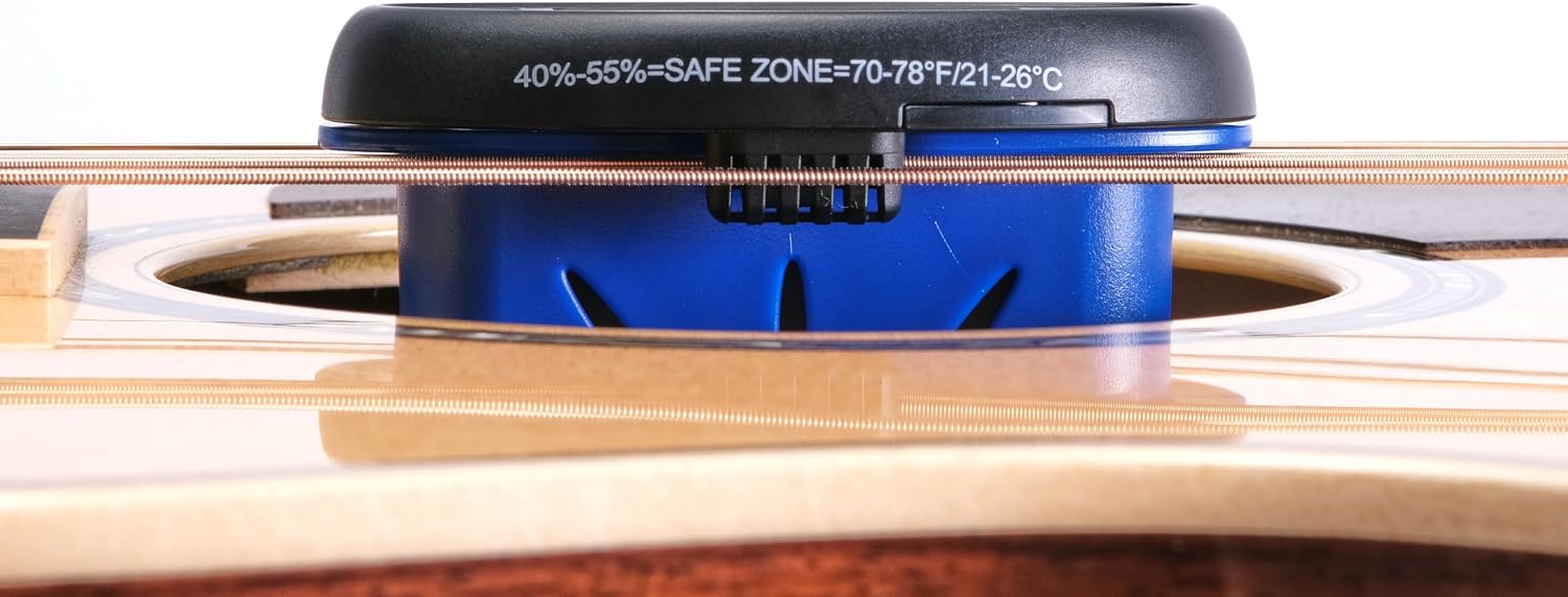 Detalle 2 de MusicNomad Humitar ONE – nawilżacz do gitary akustycznej z higrometrem LCD