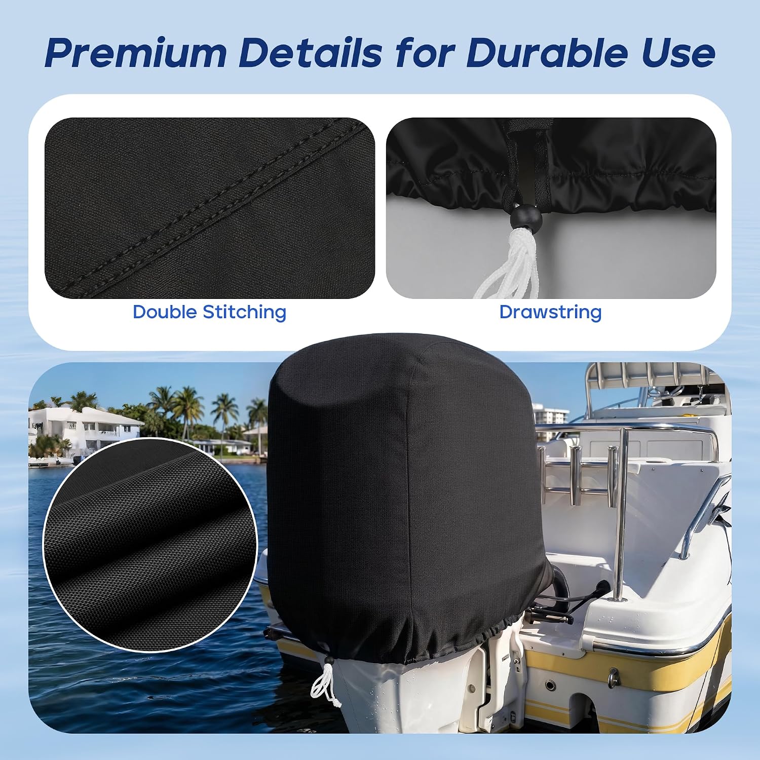 Thumbnail 3 de Outboard motor cover 60–100 HP