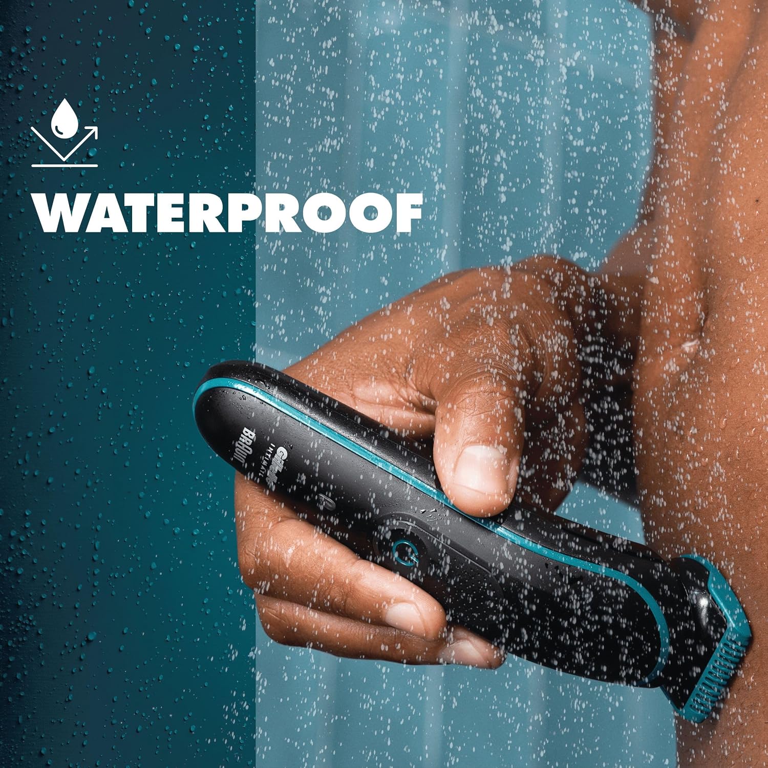 Detalle de Gillette Intimate Trimmer i5 (SkinFirst) cordless wet & dry body groomer for men