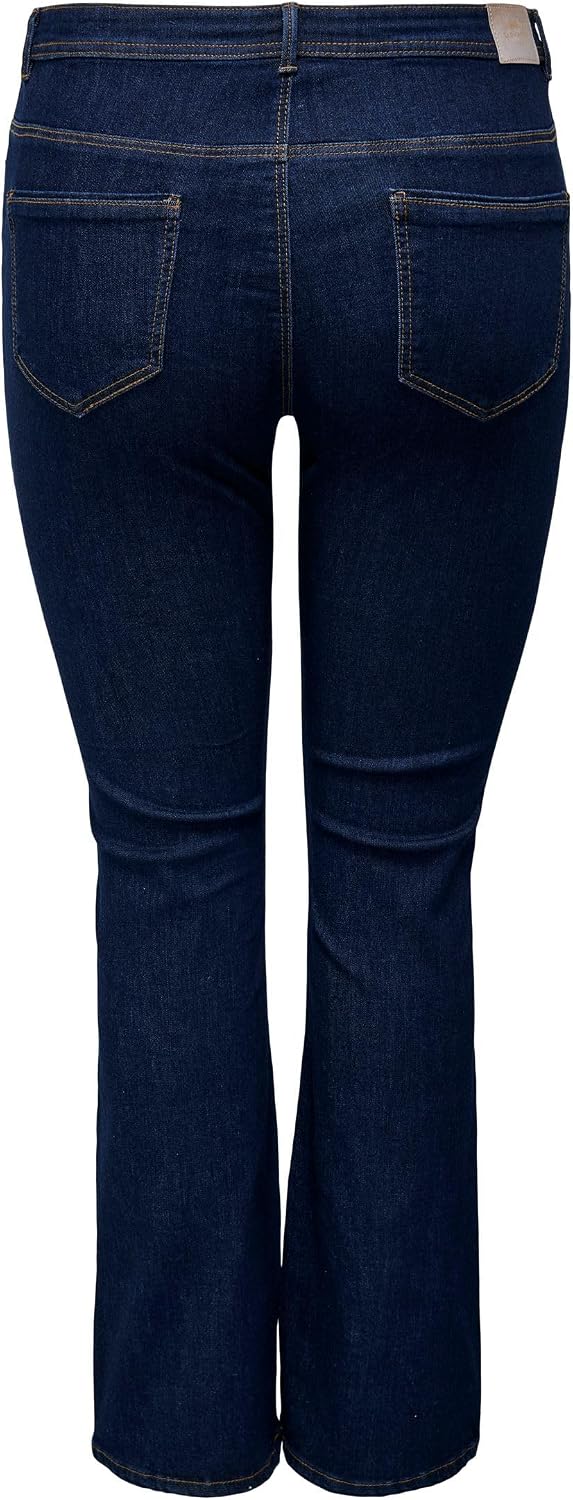 Detalle 1 de Only Carmakoma Carsally HW Flared Jeans Mujer