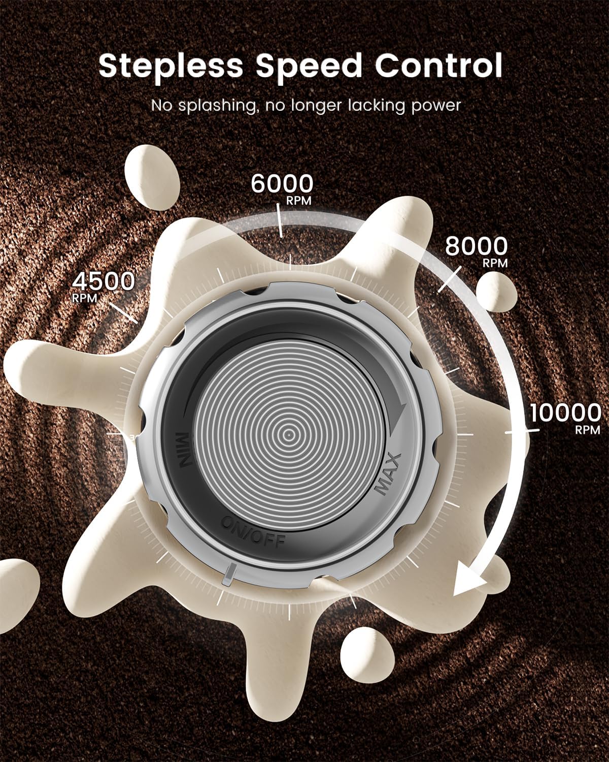 Thumbnail 2 de Maestri House LunaFro Max rechargeable milk frother