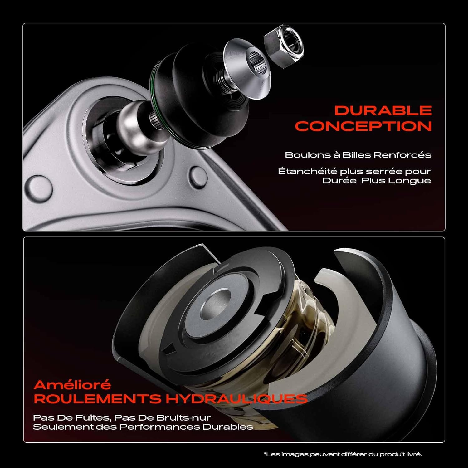 Detalle de Frankberg 2x Bras de Suspension Avant avec vis – compatible E46/E85/E86 (1999-2009) 3112675…