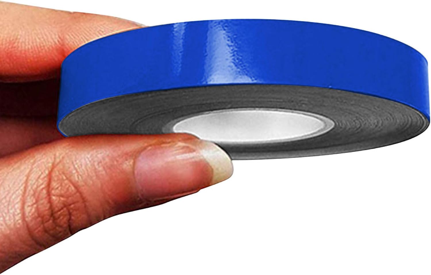 Detalle de 4R Quattroerre.it 10498 Trim Stripes – blå självhäftande vinylremsa, 10 mm x 10 m