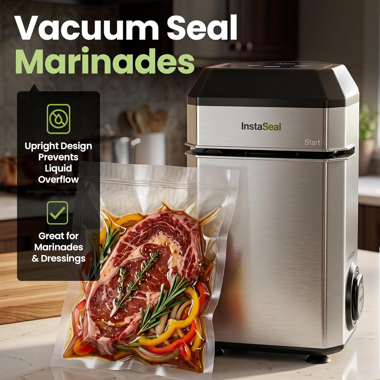 Detalle 2 de InstaSeal Vacuum Sealer with 12 Bags