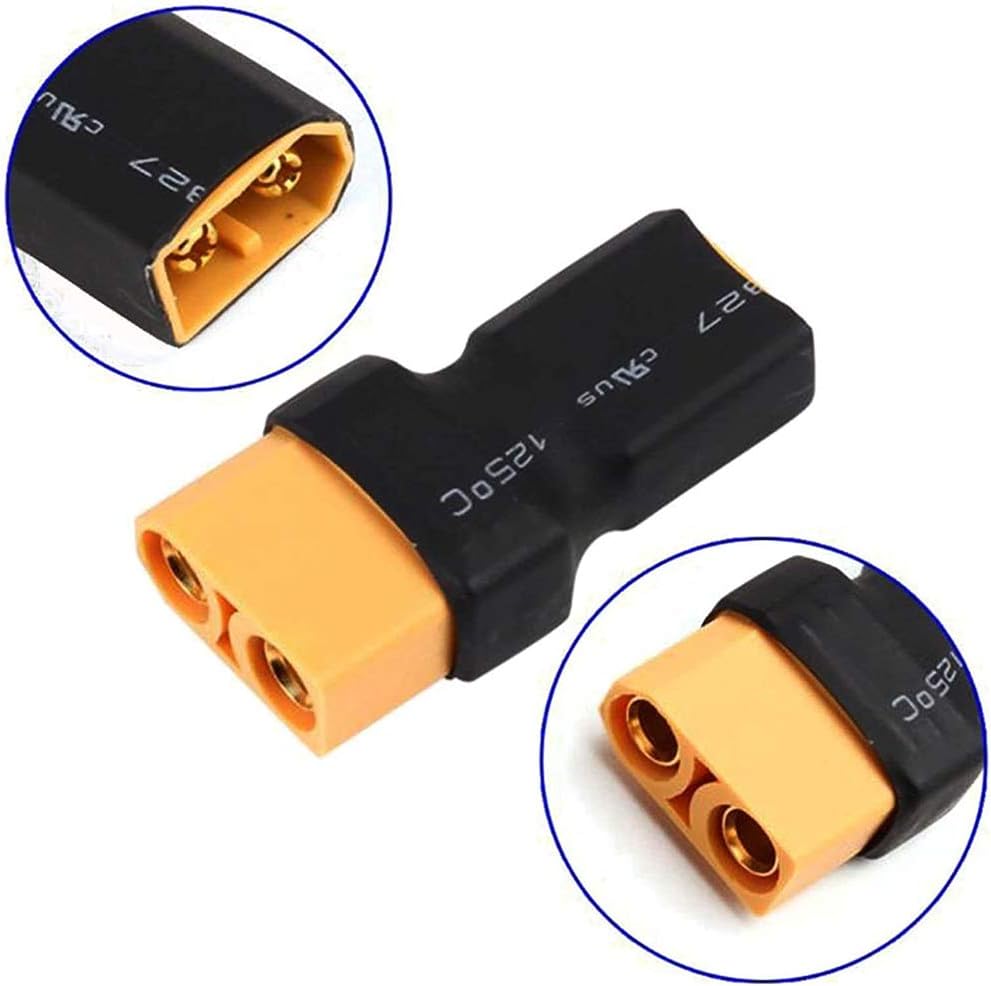 Thumbnail 4 de Yiqigou 4 Pairs XT60 to XT90 Plug Connector Conversion Adapters for RC LiPo Batteries