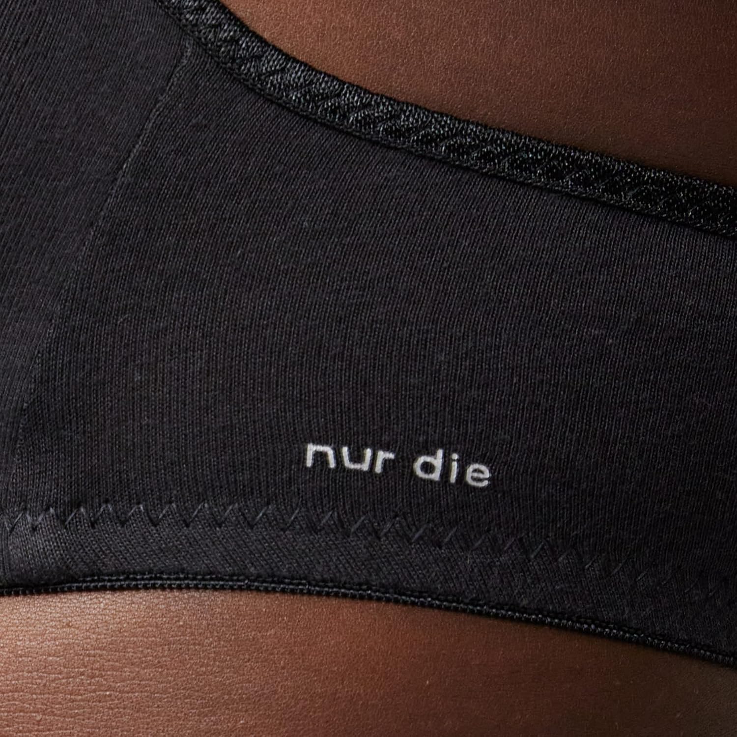 Detalle de Nur Die Soutien-Gorge sans armatures (Lot de 2) Femme — Confort en coton et invisibilité