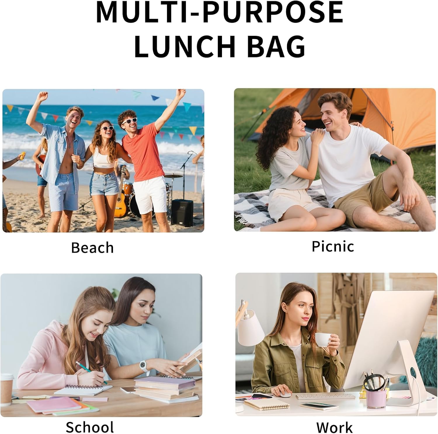 Thumbnail 6 de OYLOLA Lunch Bag 11.3" Insulated Tote