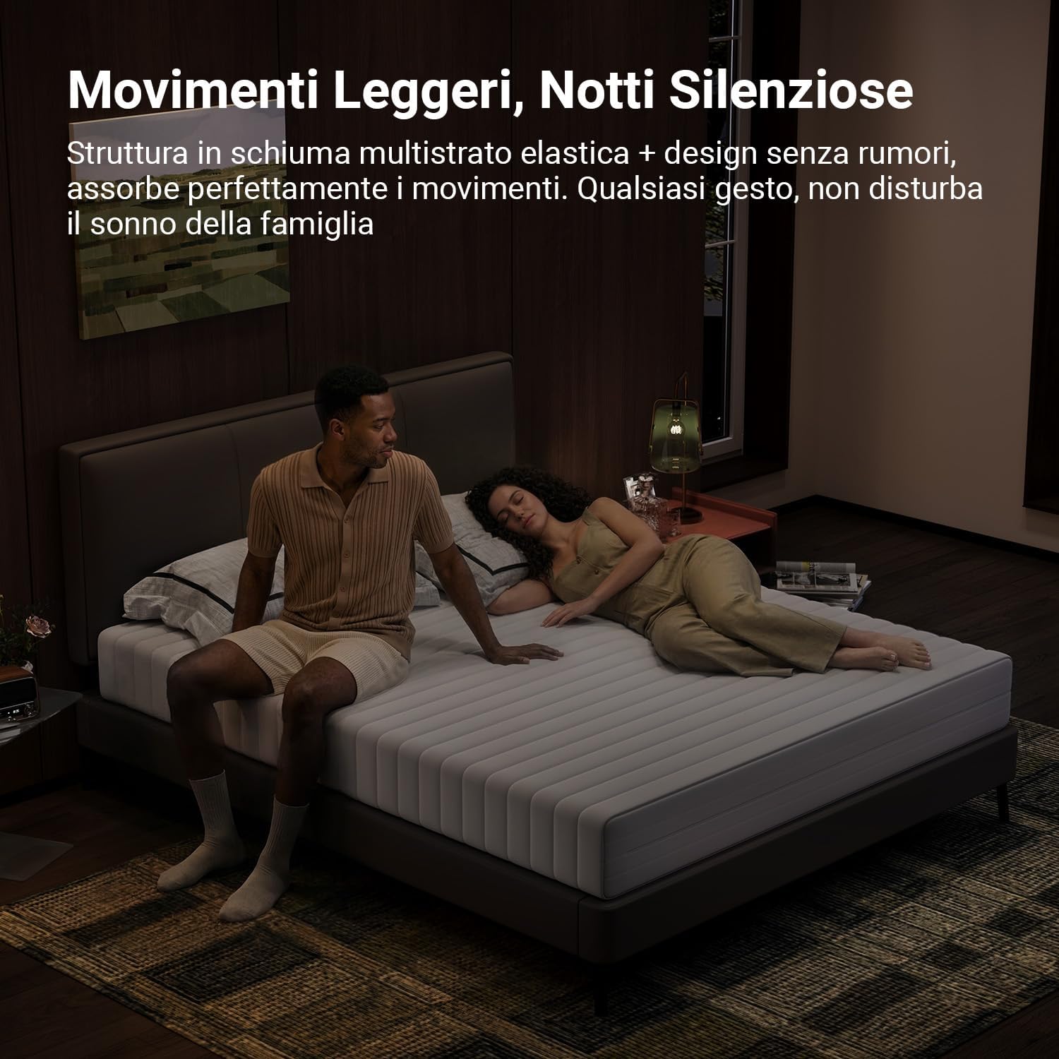Thumbnail 4 de Avenco Materasso 160x190 — comfort personalizzato, traspirante e reversibile in schiuma di bambù