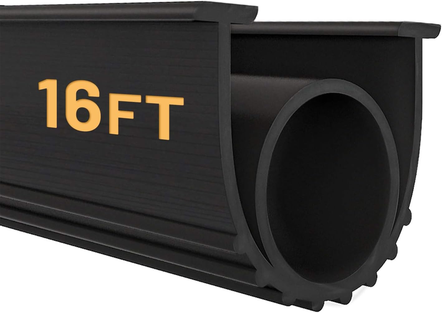 Detalle de DGSL 23 Garage Door Bottom Seal, 5/16 T-End Rubber, 16 ft