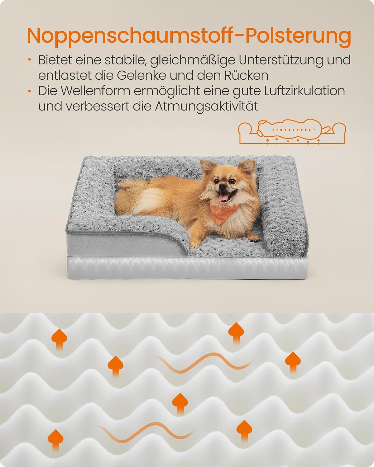 Detalle 1 de Feandrea Orthopädisches Hundebett 71x58x16 cm