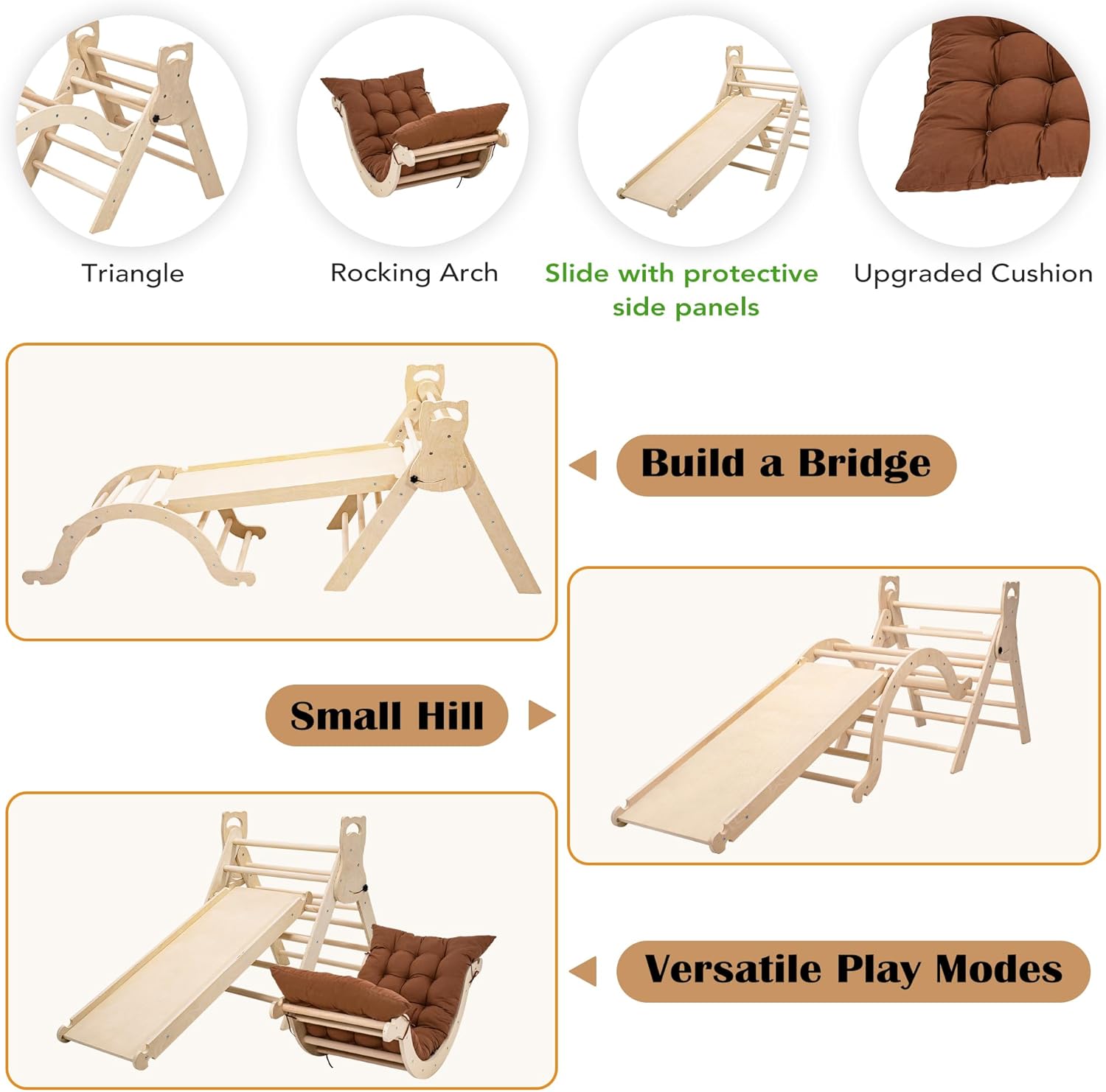 Thumbnail 5 de Yrthe Voitom Kletterdreieck 5 in 1 ab 1,5 Jahren