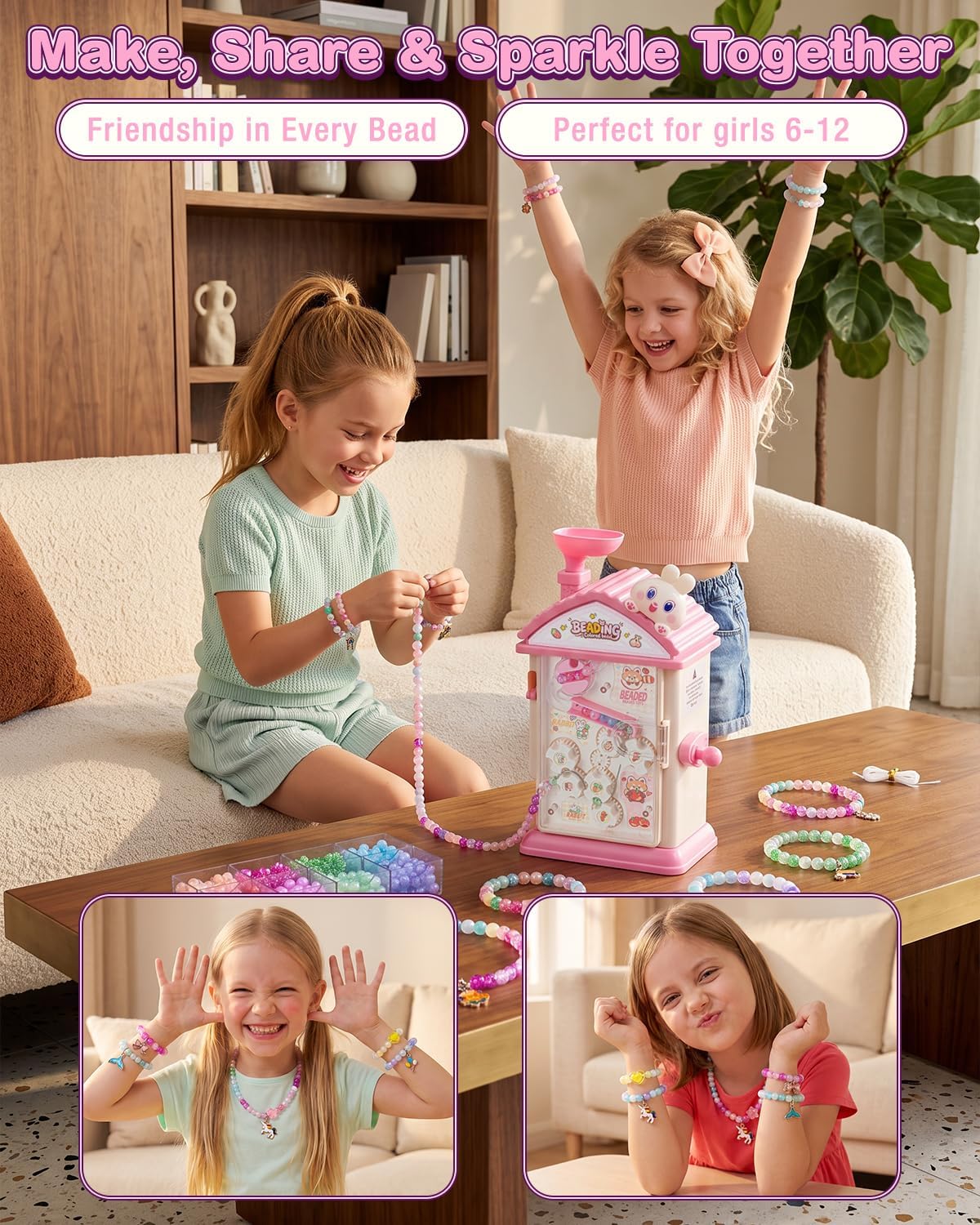 Detalle de Aywewii Bracelet Making Kit with 28 Charms