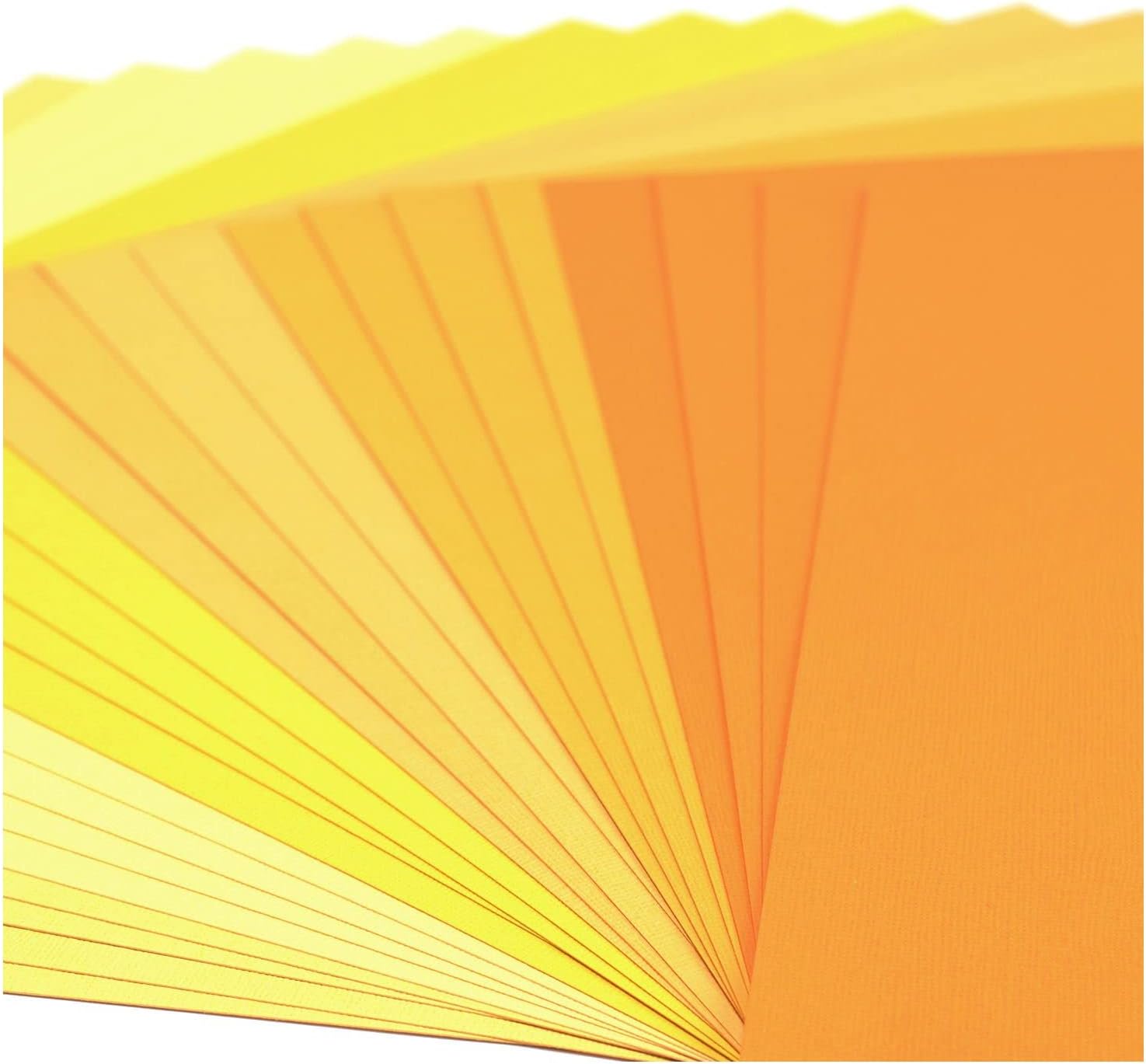 Detalle 2 de Vaessen Creative Florence Papier Cartonné Jaune Rugueux – 30,5 x 30,5 cm, 24 feuilles (216 g/m²)