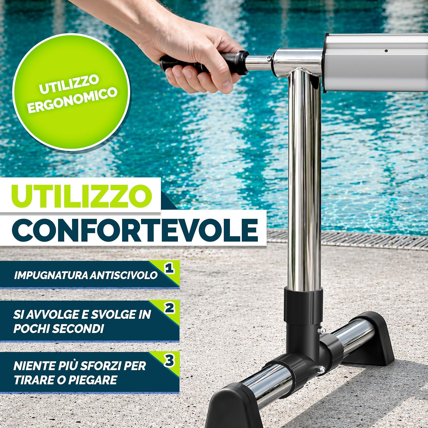Detalle de tillvex Rullo Avvolgitore 3-5,70 m 🏊