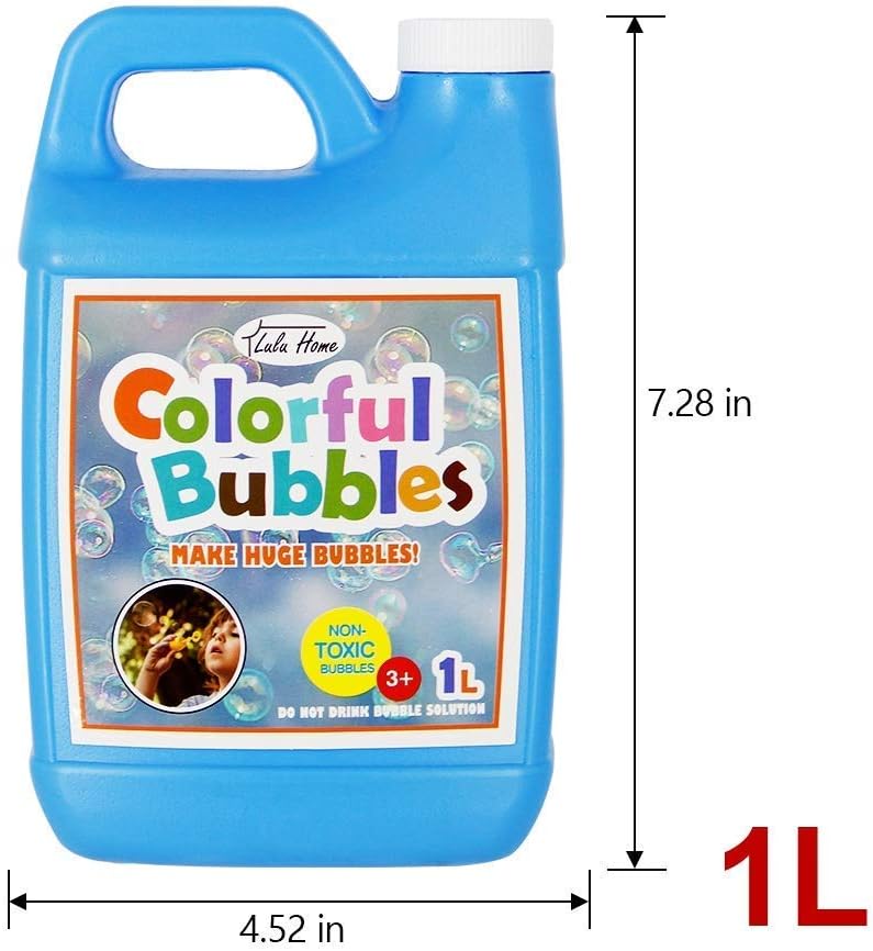 Detalle 2 de Lulu Home 1 L Concentrated Bubble Solution for Large-Scale Fun