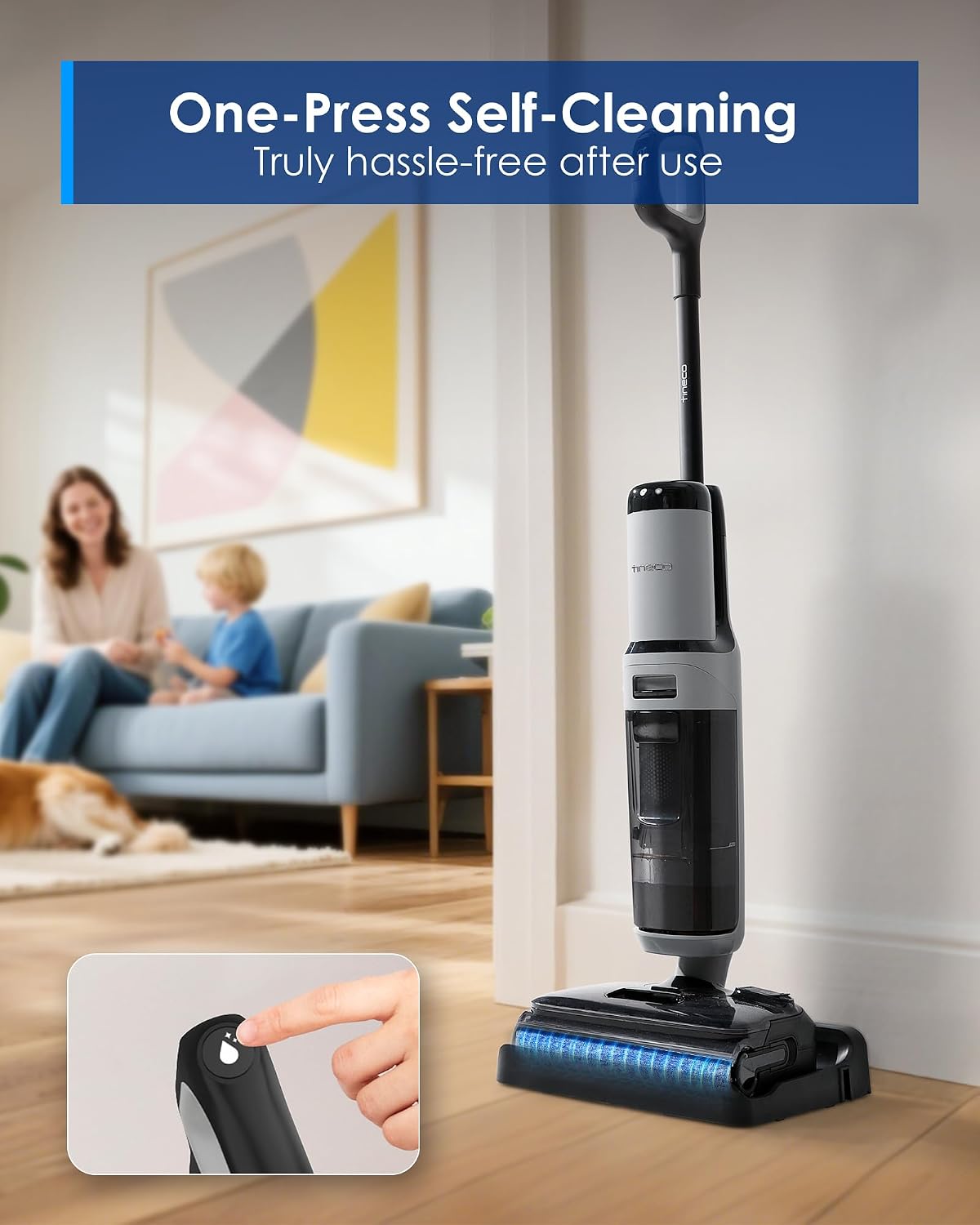 Thumbnail 5 de Tineco Floor ONE i5 Stretch 20 kPa Wet-Dry Vacuum Cleaner 🧹