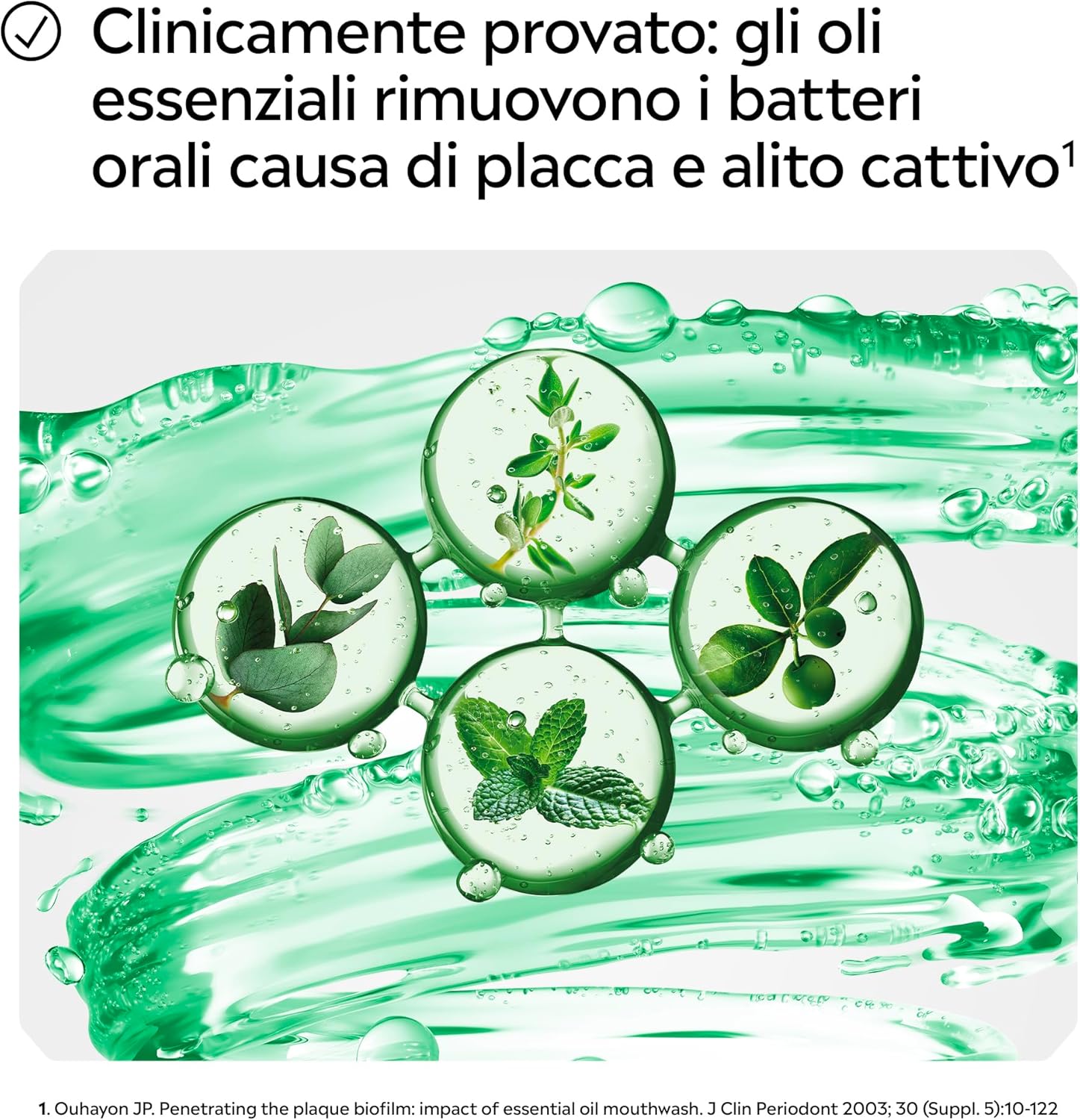 Thumbnail 5 de Listerine Total Care Denti e Gengive collutorio al fluoro 10 benefici in 1, menta fresca (confezione 2x1L)