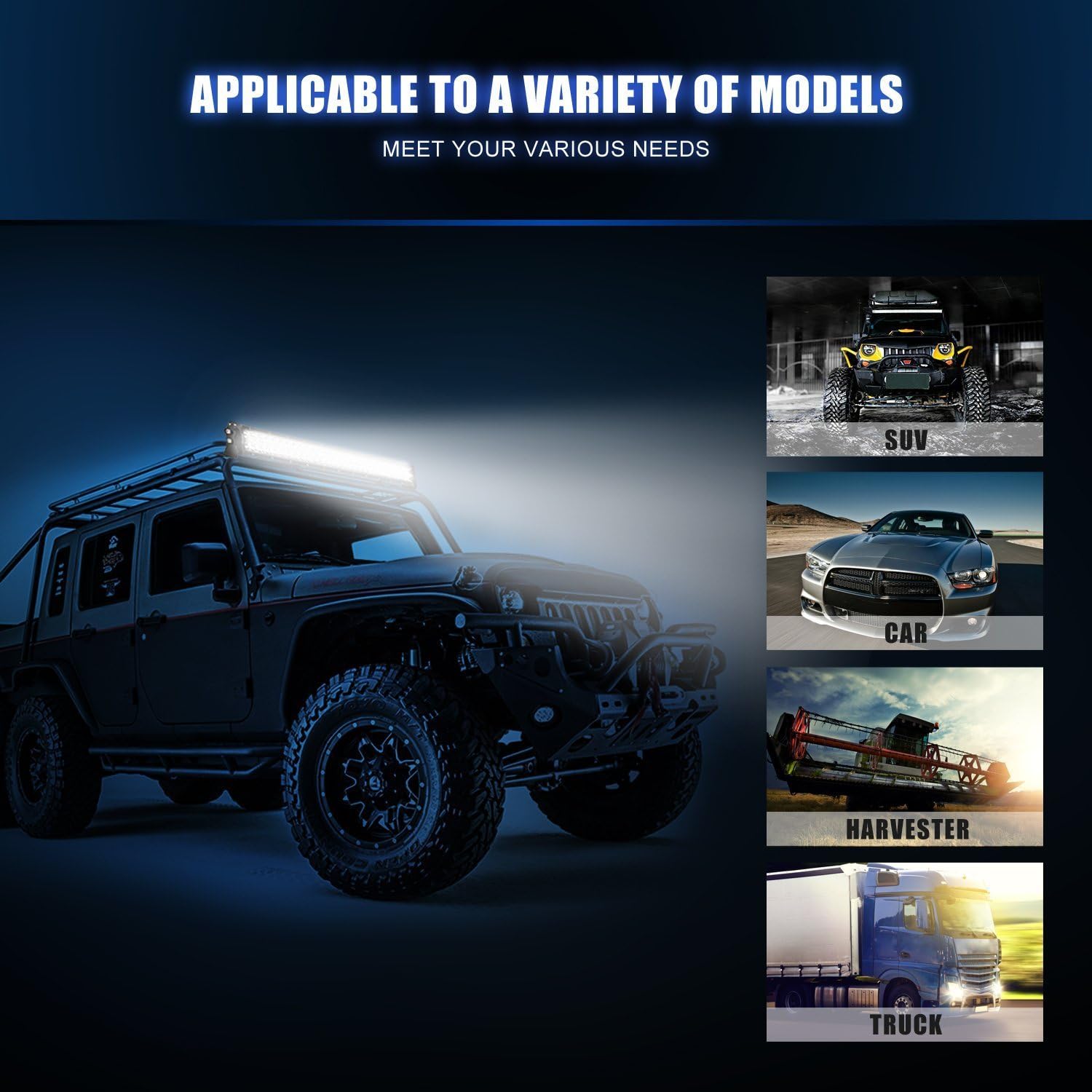 Detalle 1 de Willpower LED light bar 42 inch