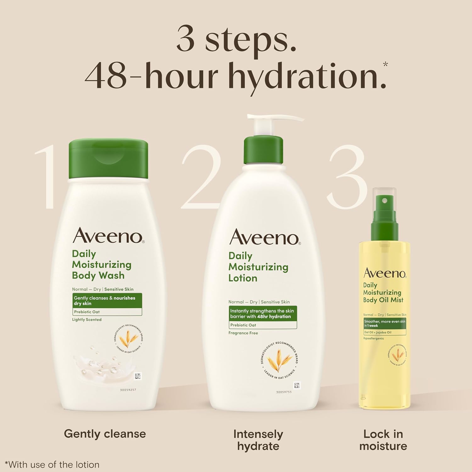 Thumbnail 4 de Aveeno Daily Moisturizing Dry Body Oil Mist 6.7 oz