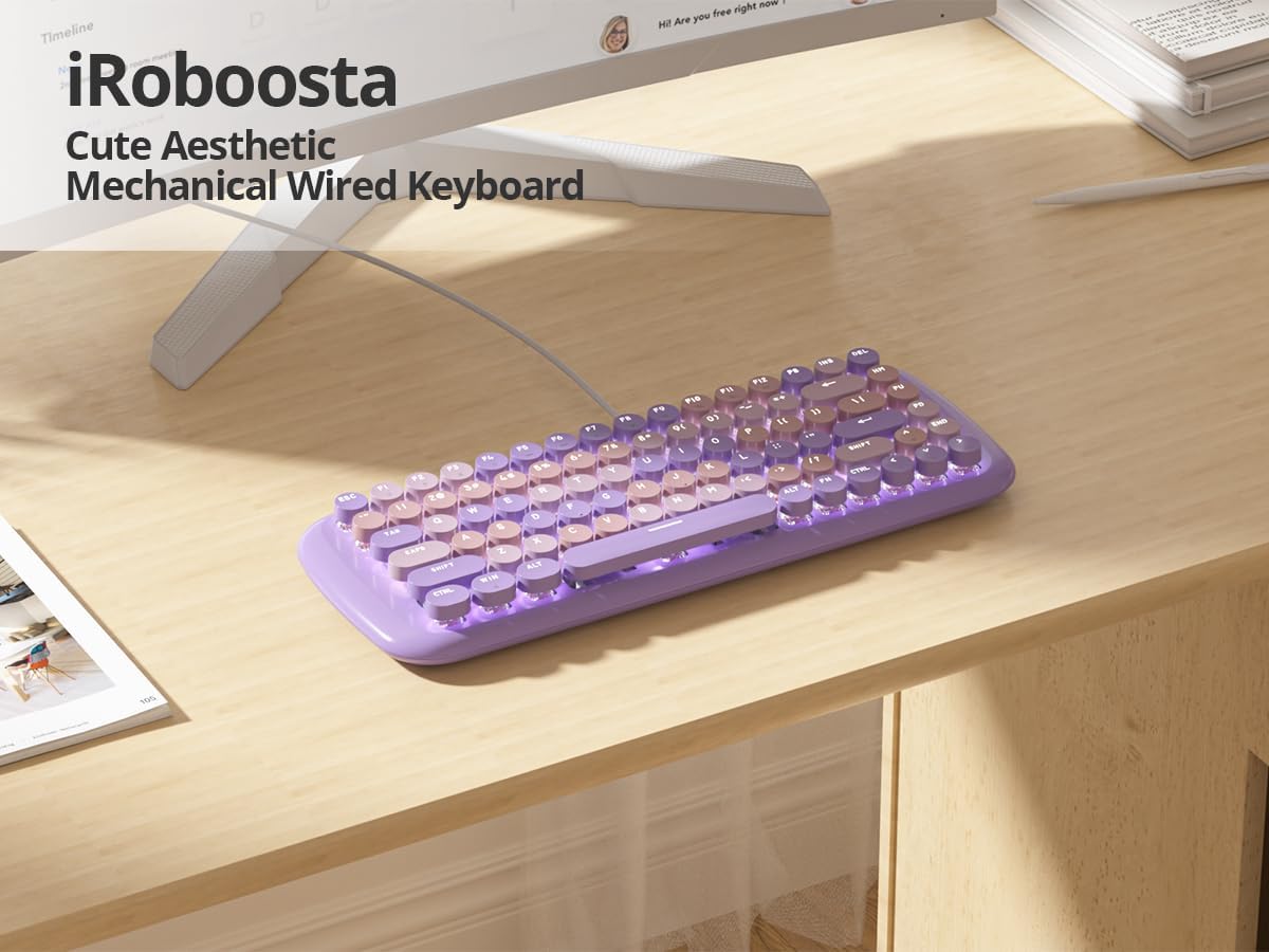 Thumbnail 4 de iRoboosta Mechanical Gaming Keyboard, 84-Key