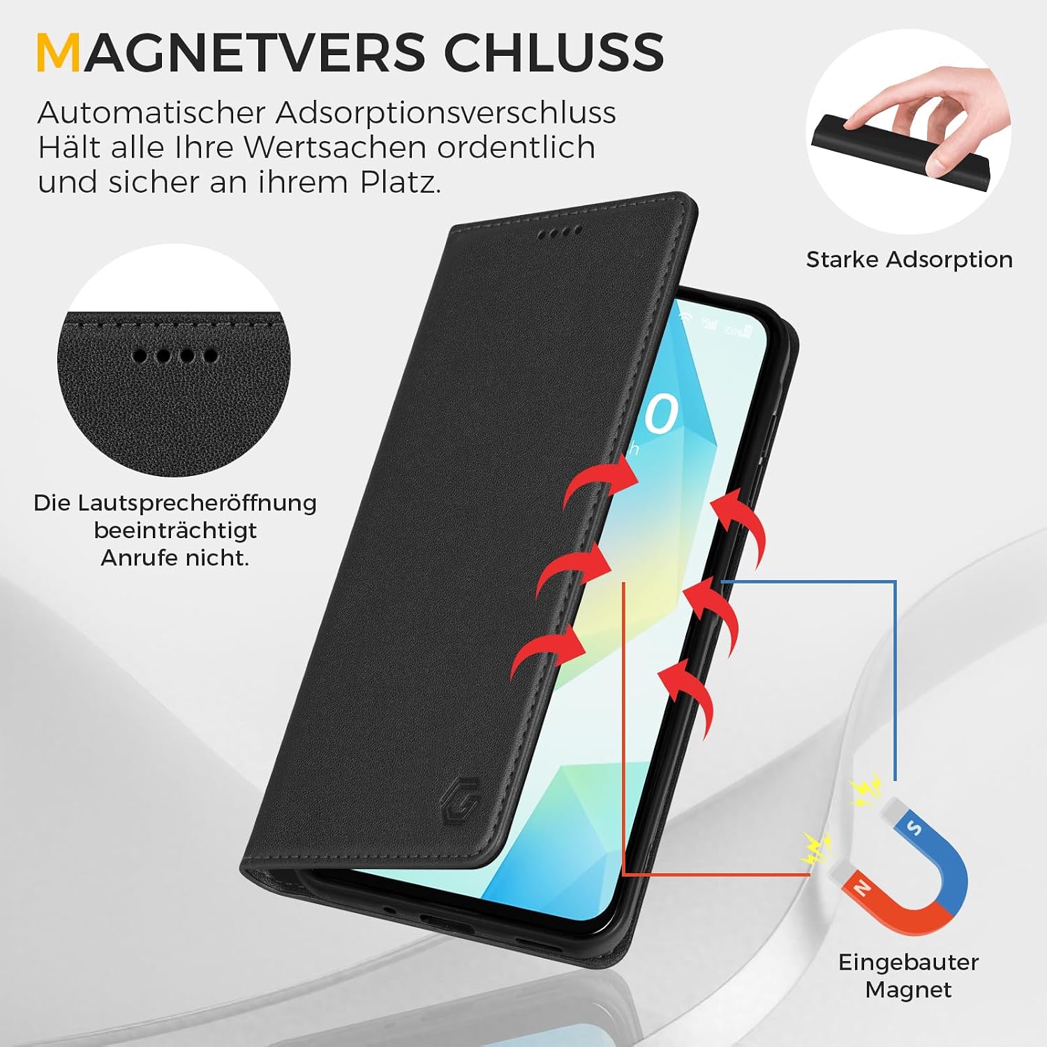 Thumbnail 2 de Kirnntca Handyhülle für Galaxy A16 5G