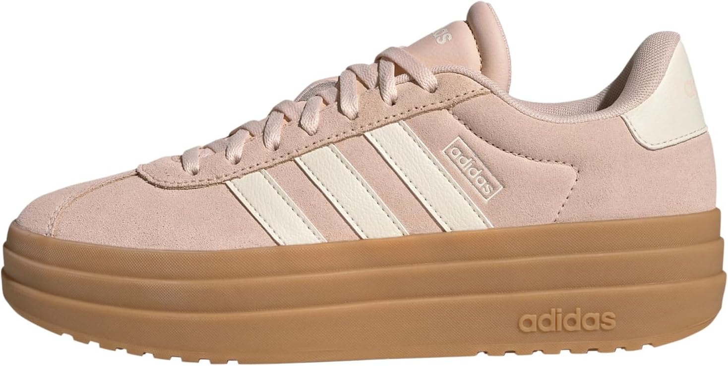 Detalle de Adidas Femme VL Court Bold Shoes – Blandine Pink / Off White / Gum, 39 1/3 EU