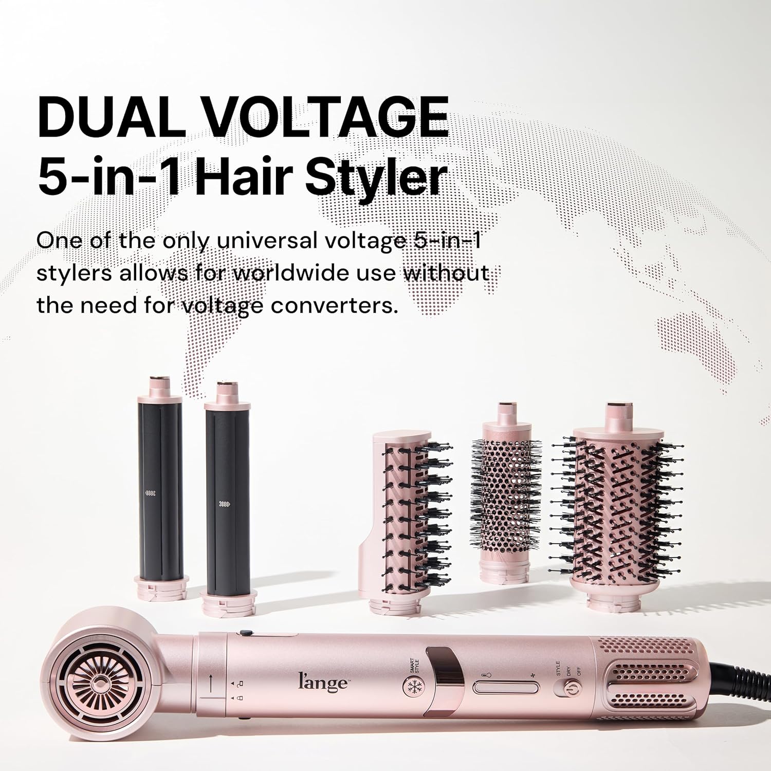 Thumbnail 2 de L'ANGE HAIR TurboStyle All-in-One Air Styling & Drying System (Blush) – 5-in-1 Pro-Grade Tool
