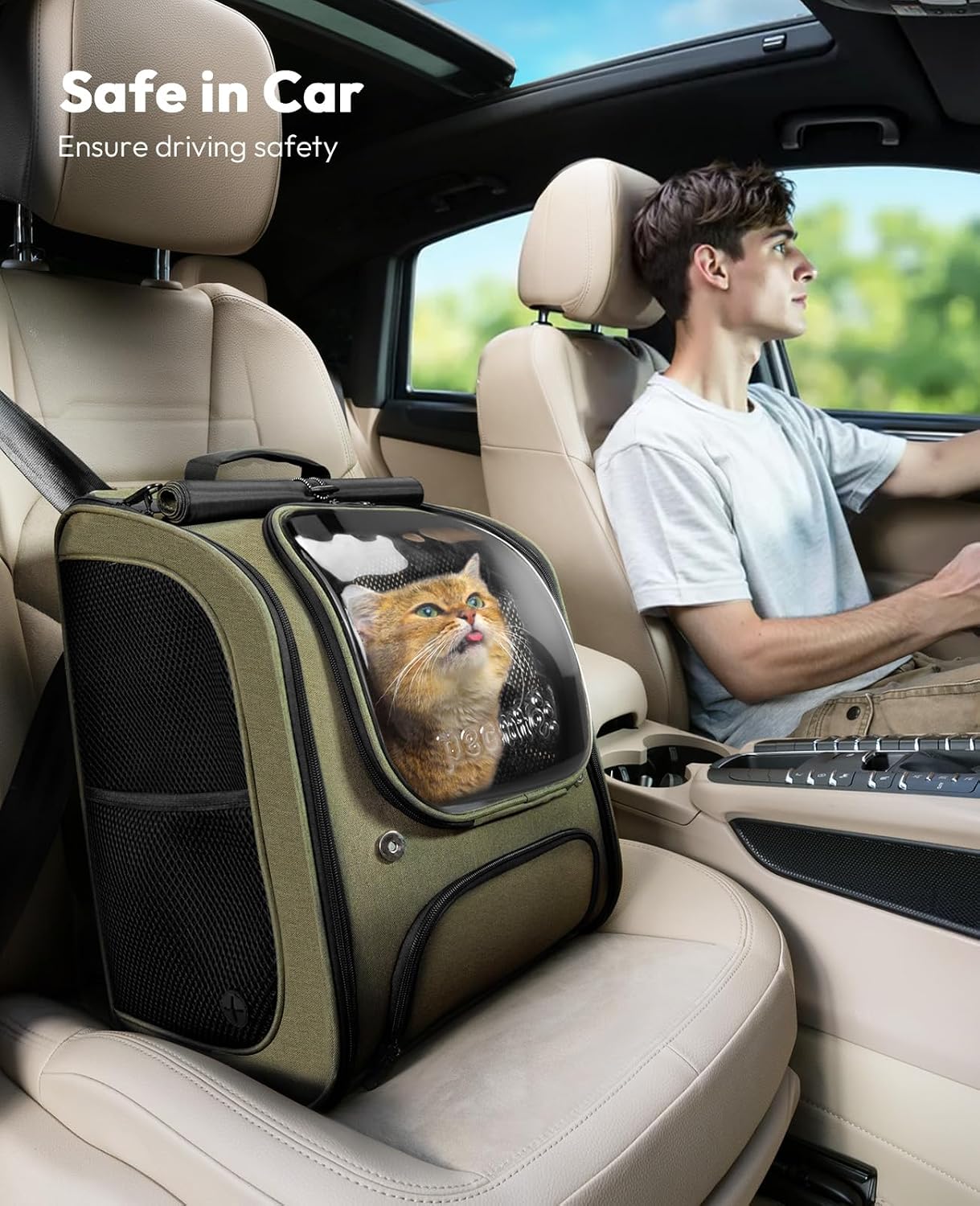 Thumbnail 6 de Pecute Katzenrucksack 42 x 32 x 26 cm