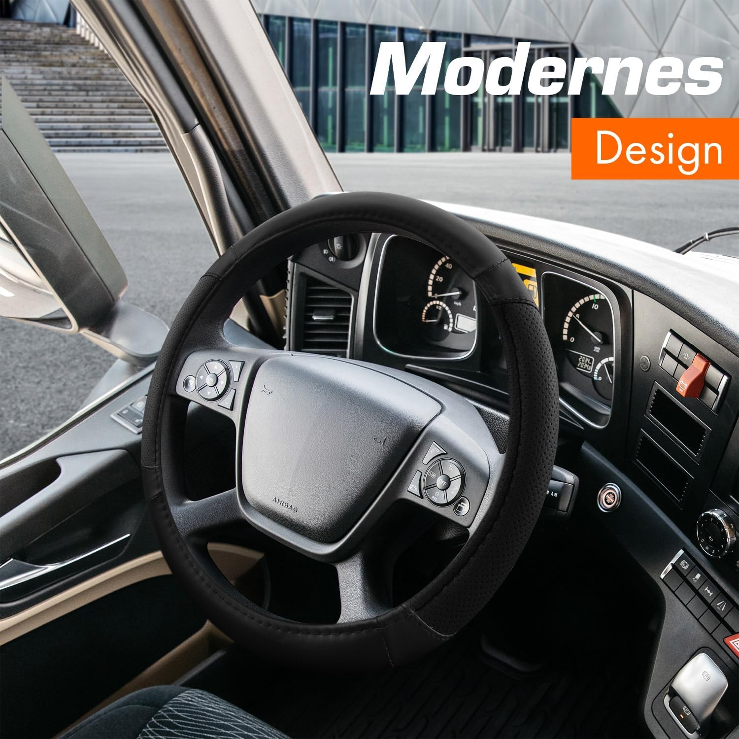 Detalle de Upgrade4cars LKW Lenkradbezug 44-46 cm