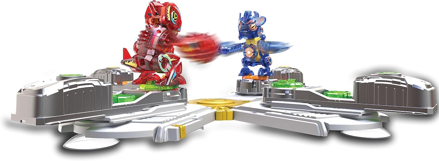 Detalle de YCOO - Biopod Kombat Deluxe Arena : duo de Créatures Electroniques à Construire et Duels Enflammés