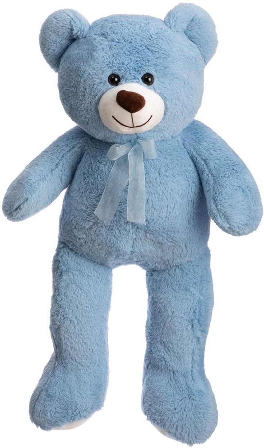 Thumbnail 5 de BEJOY Ours en Peluche Bleu Clair 90 cm – Grand Doudou câlin pour tous les âges