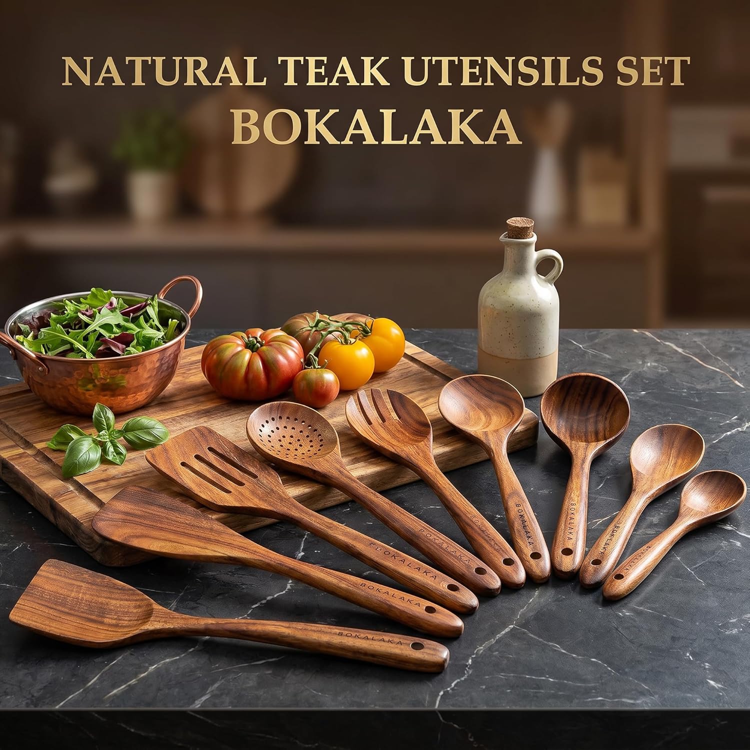 Thumbnail 4 de BOKALAKA Wooden Spoons 10 pcs 🍴