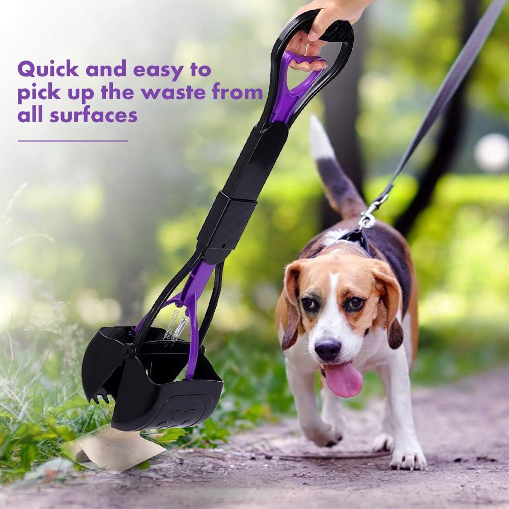 Detalle 2 de YONTINY Portable Pet Pooper Scooper for Dogs and Cats (Foldable Dog Poop Rake)