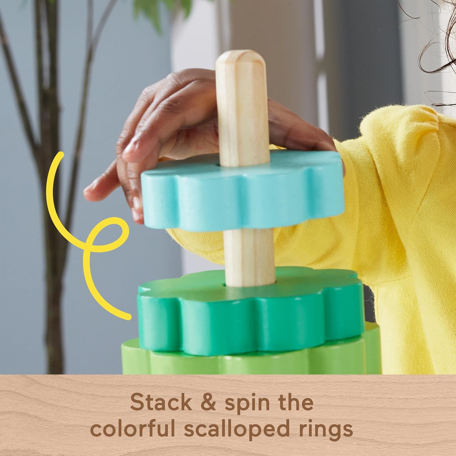 Detalle de Fisher-Price HXT77 ring stacker toy
